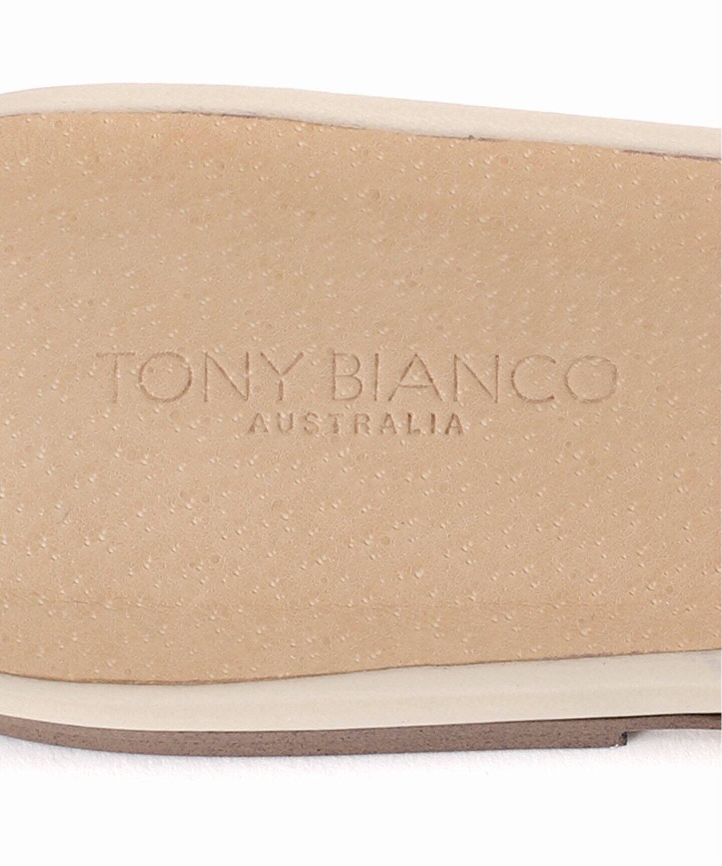 TONY BIANCO/トニービアンコ 別注 KNOT FLAT ミュール（サンダル