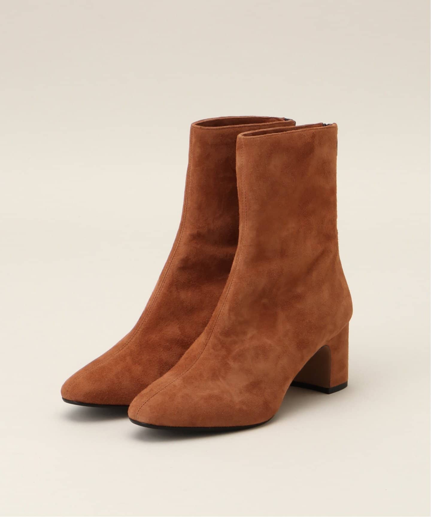 FABIO RUSCONI/ファビオルスコーニ SUEDE SHORT ブーツ（ブーティ