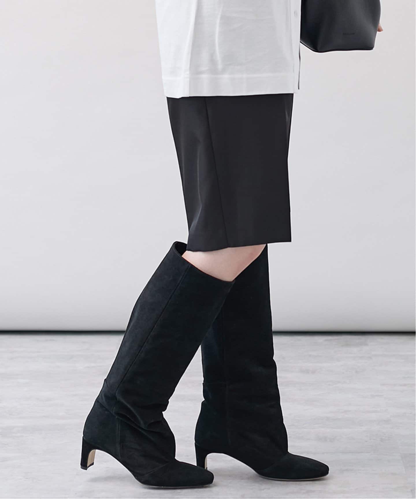 CORSO ROMA9（コルソローマ ノーヴェ ） スエードロングブーツ 643