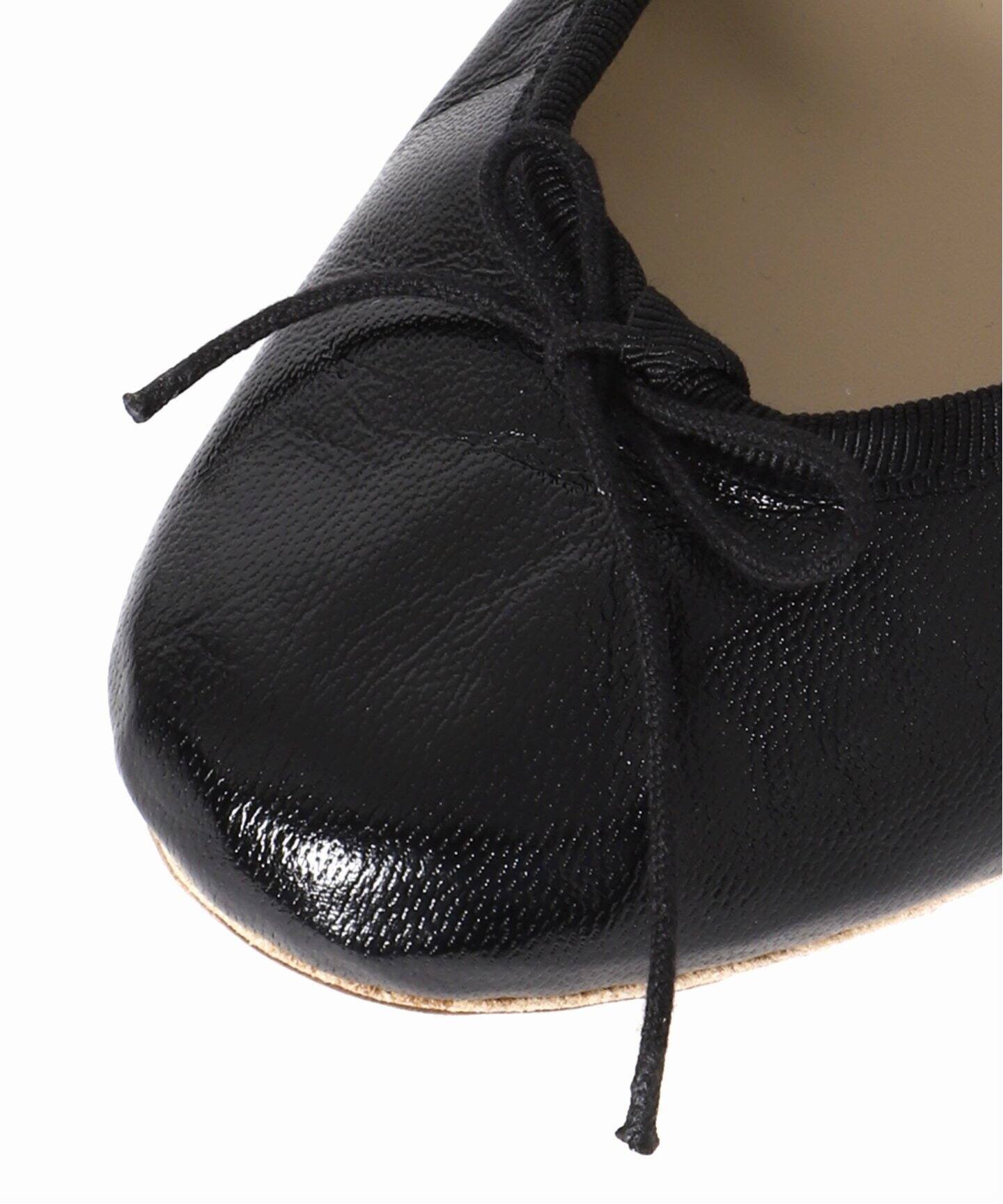 PORSELLI/ポルセリ 別注ゴムストラップバレエシューズ（バレエシューズ