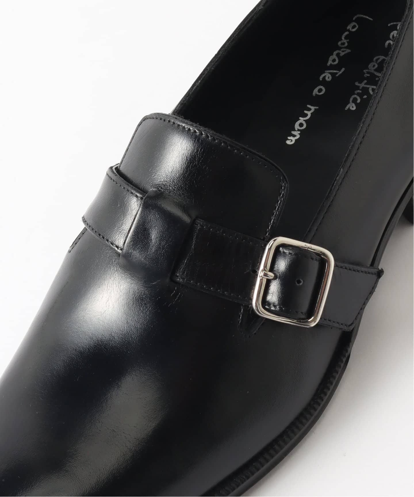 Enzo Bonafe (エンツォ ボナフェ) 別注 シングル モンクストラップ