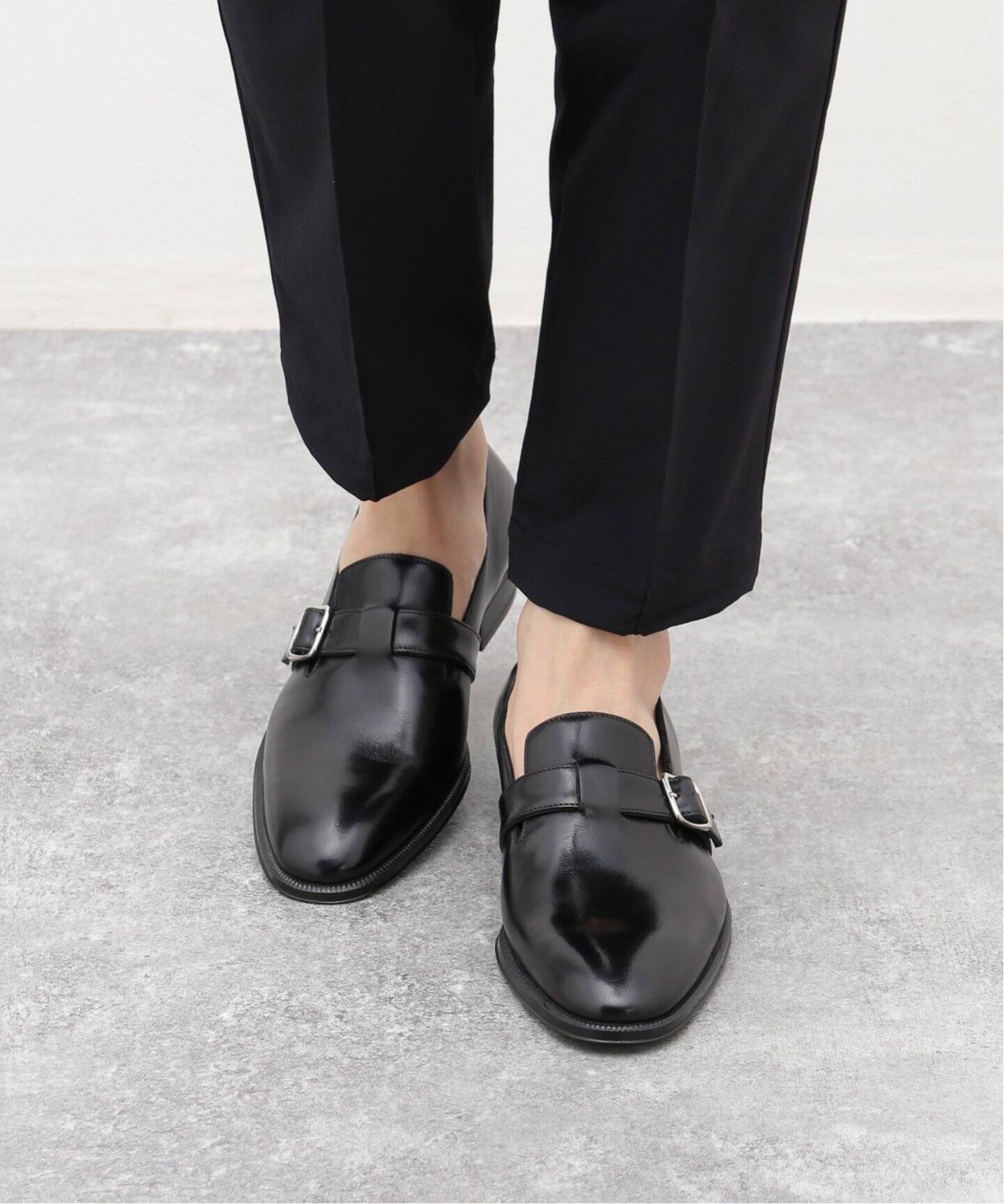 Enzo Bonafe (エンツォ ボナフェ) 別注 シングル モンクストラップ