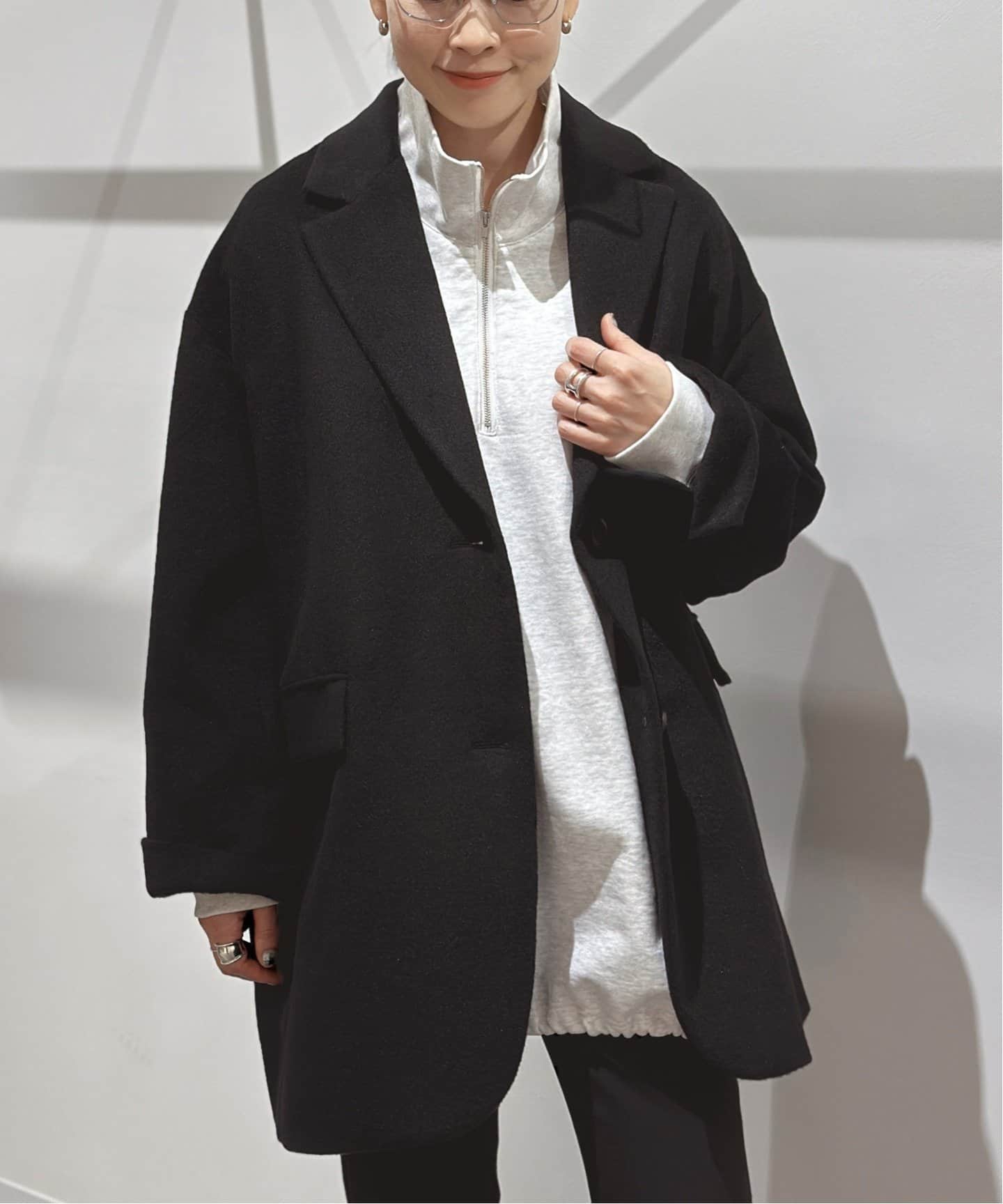 オーバーサイズジャケットコート（その他ブルゾン／アウター）｜AP