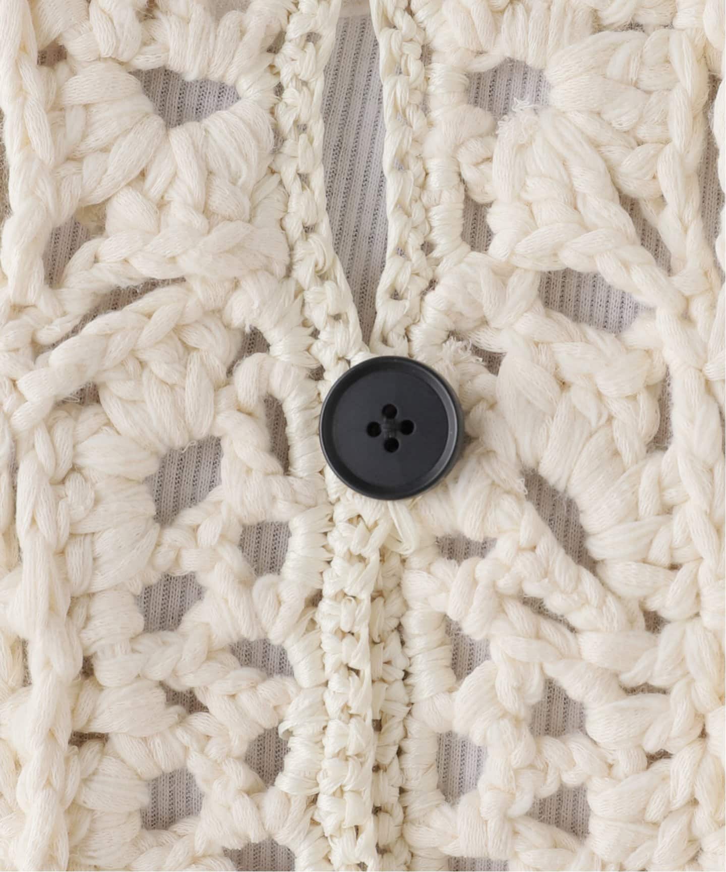 TODAYFUL / トゥデイフル】 Crochet Knit Shirts：ニット（ニット