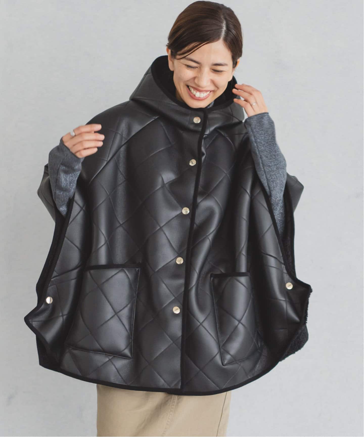 MACKINTOSH/マッキントッシュ 別注 LYNESS ポンチョボアコート