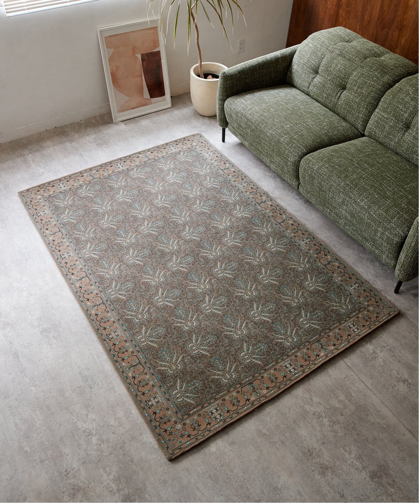 PAISLEY RUG 120X160 ペイズリーラグ（ラグ・マット）｜JOURNAL