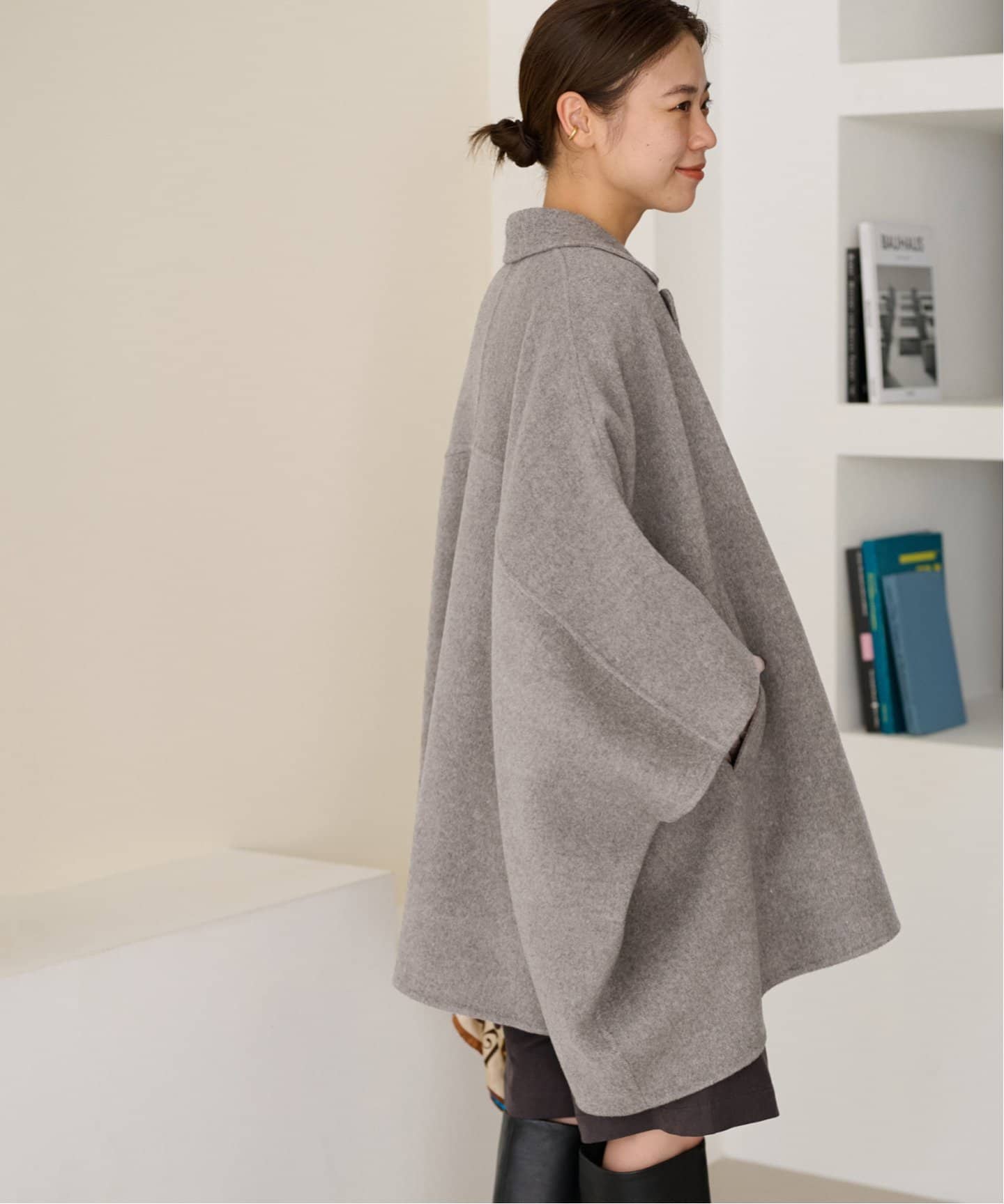 ピュアラムウールポンチョ（ポンチョ・マント）｜JOURNAL STANDARD