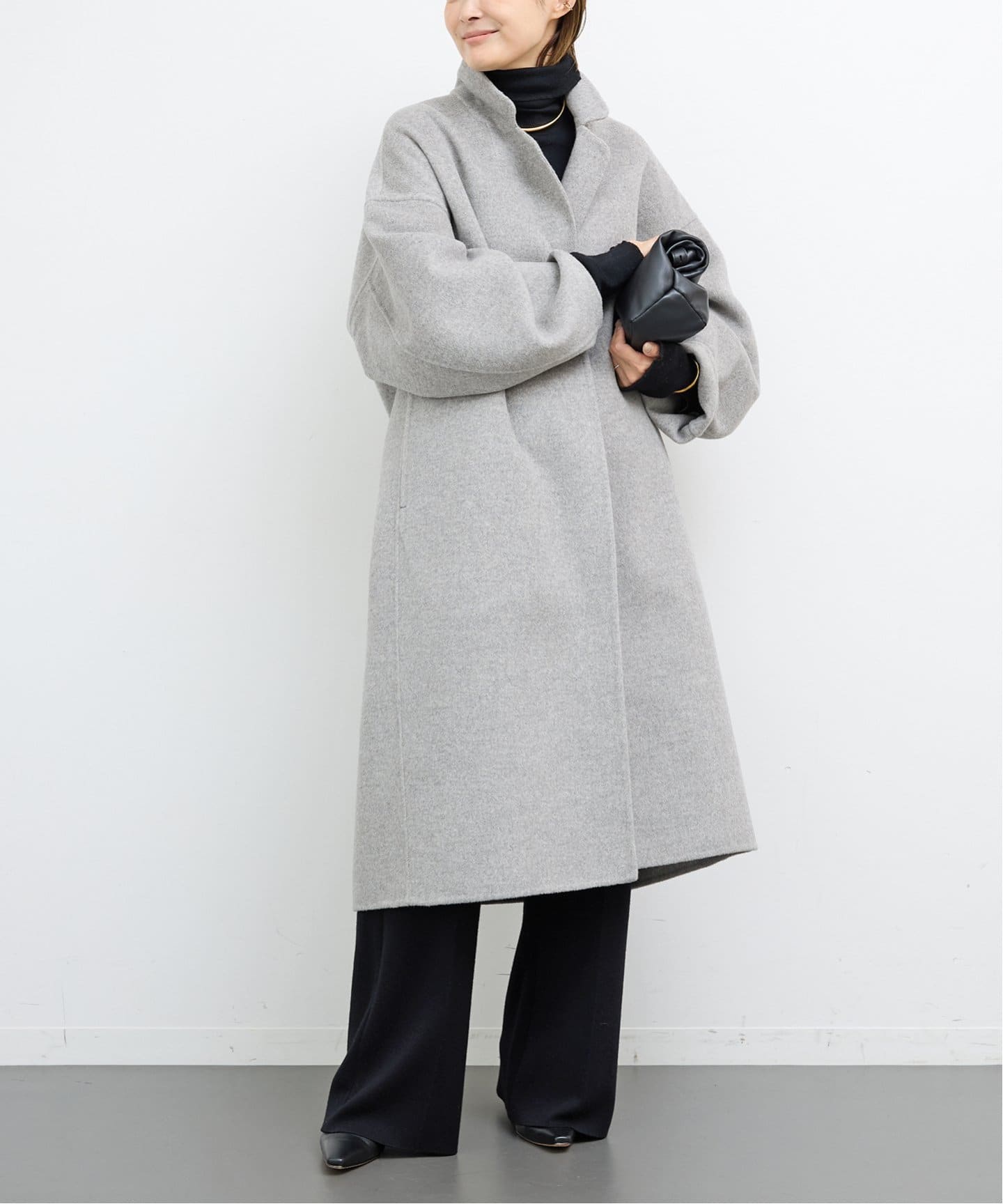 ウールアンゴラリバーコート（チェスターコート）｜Deuxieme Classe