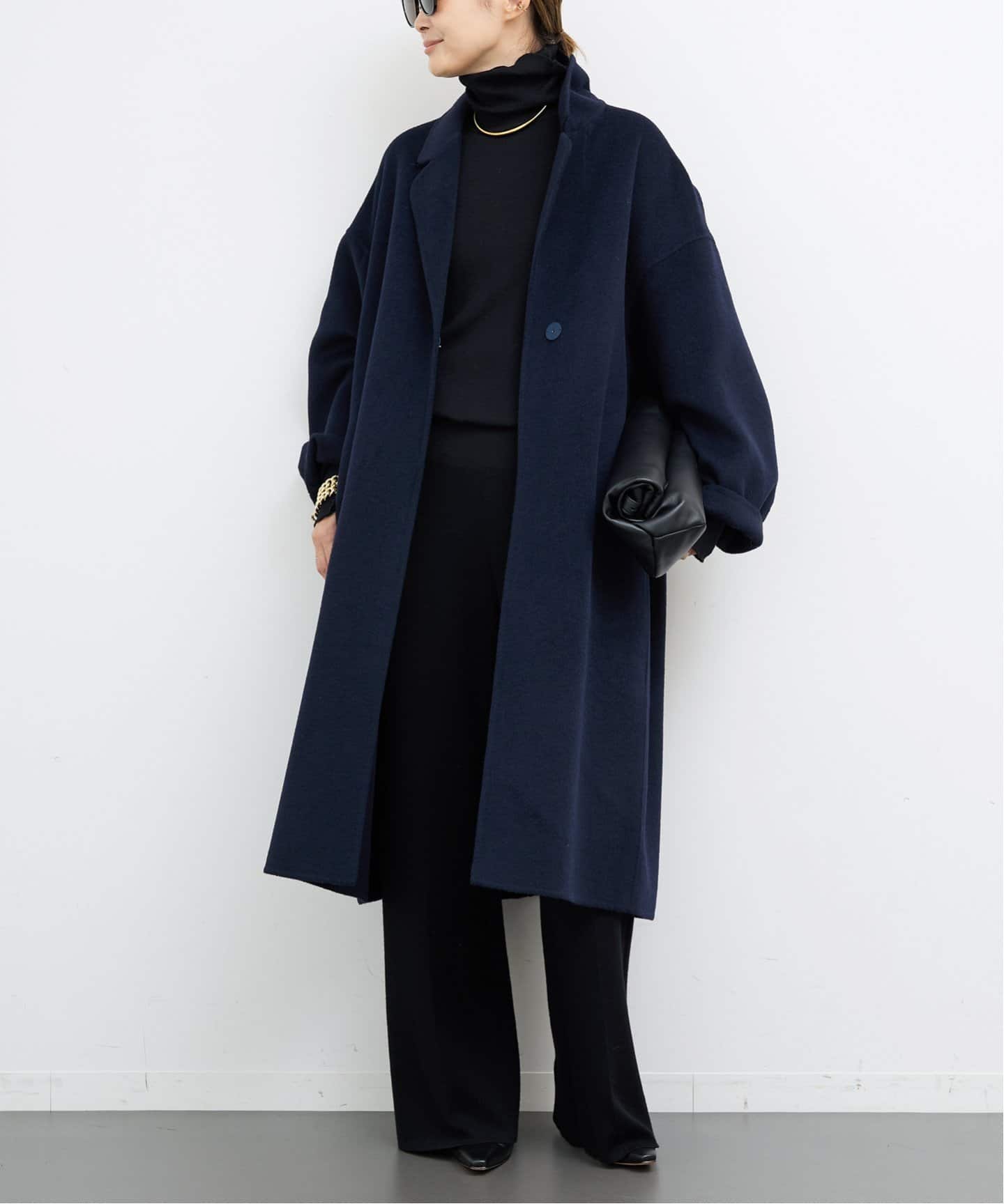 ウールアンゴラリバーコート（チェスターコート）｜Deuxieme Classe