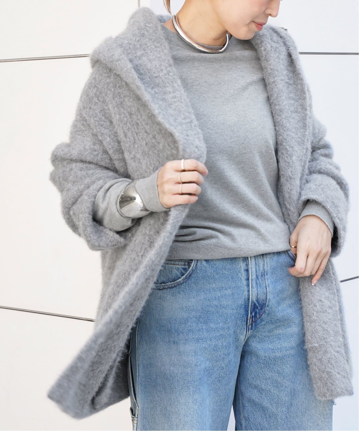 Alpaca Fluffy Gown（その他ブルゾン／アウター）｜Deuxieme Classe