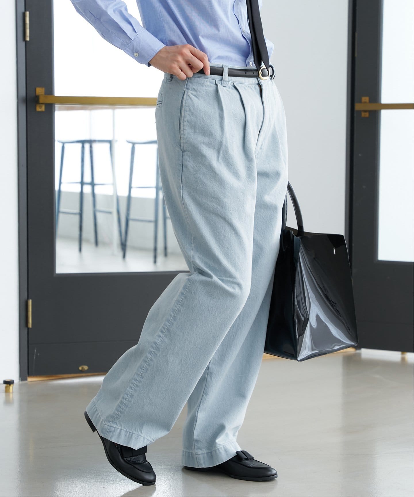 J.B.ATTIRE/ジェービーアタイア 別注 Cannes デニムトラウザーズ