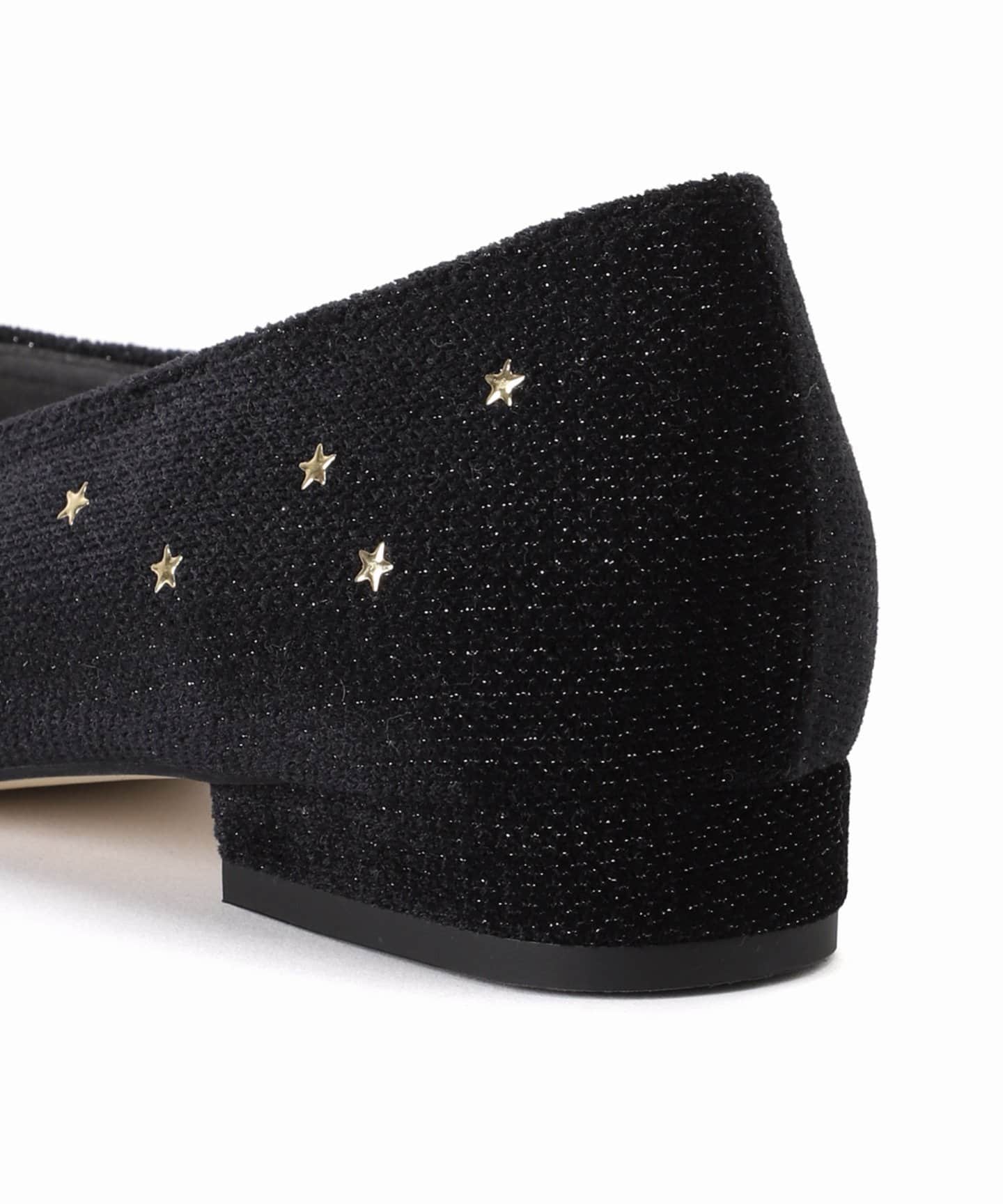 ポインテッドスタースタッズフラット（フラットシューズ）｜LE TALON