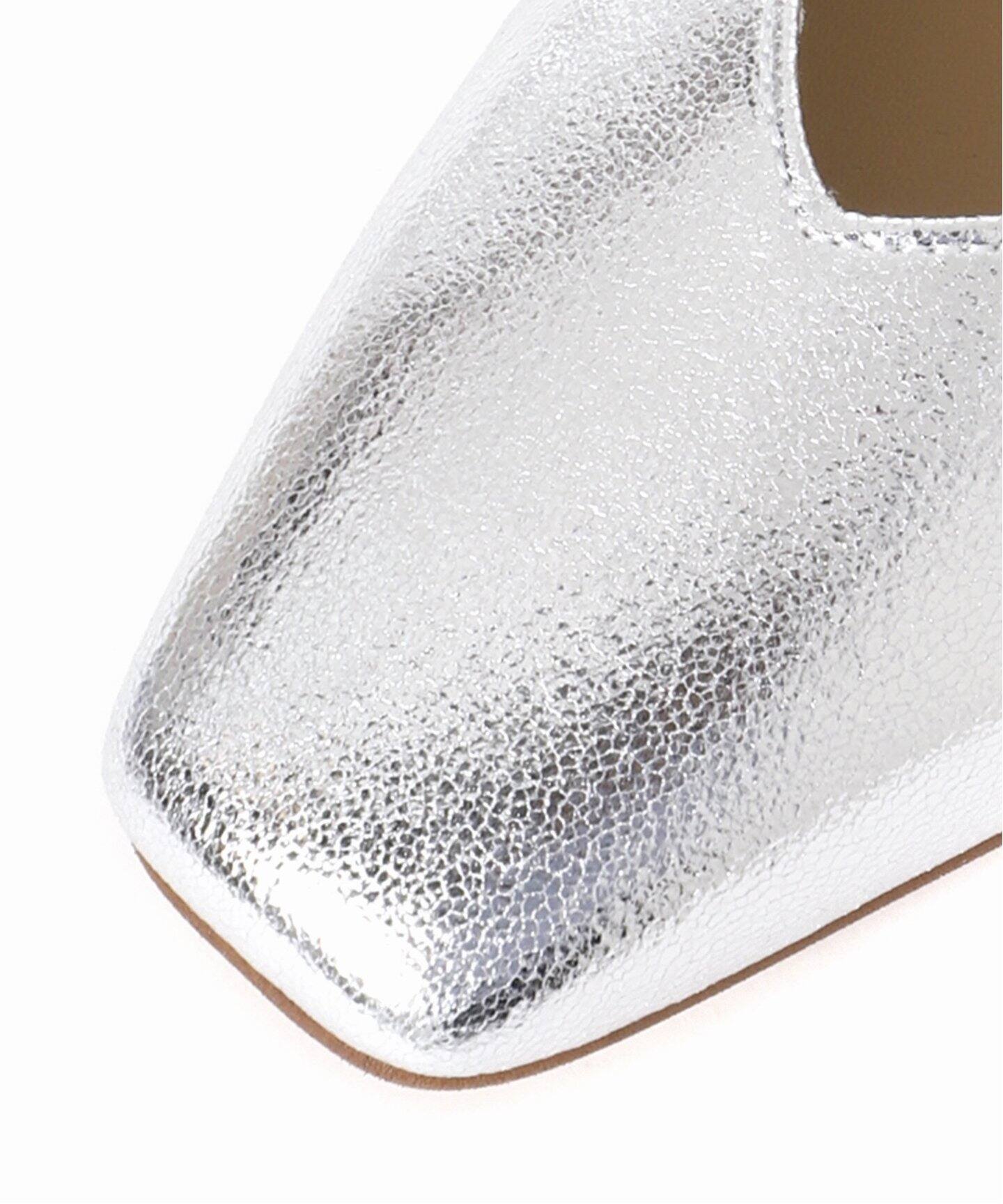 スクエアVカットフラット（フラットシューズ）｜LE TALON（ル タロン