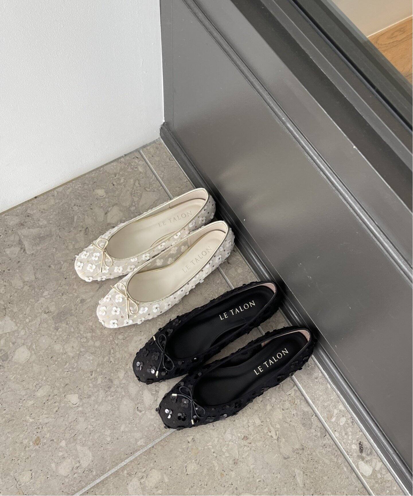 フラワースパンコールバレエ（バレエシューズ）｜LE TALON（ル タロン