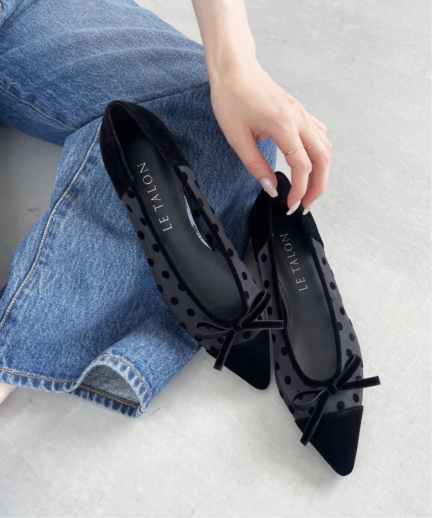 ポインテッドトゥキャップチュールバレエ（バレエシューズ）｜LE TALON