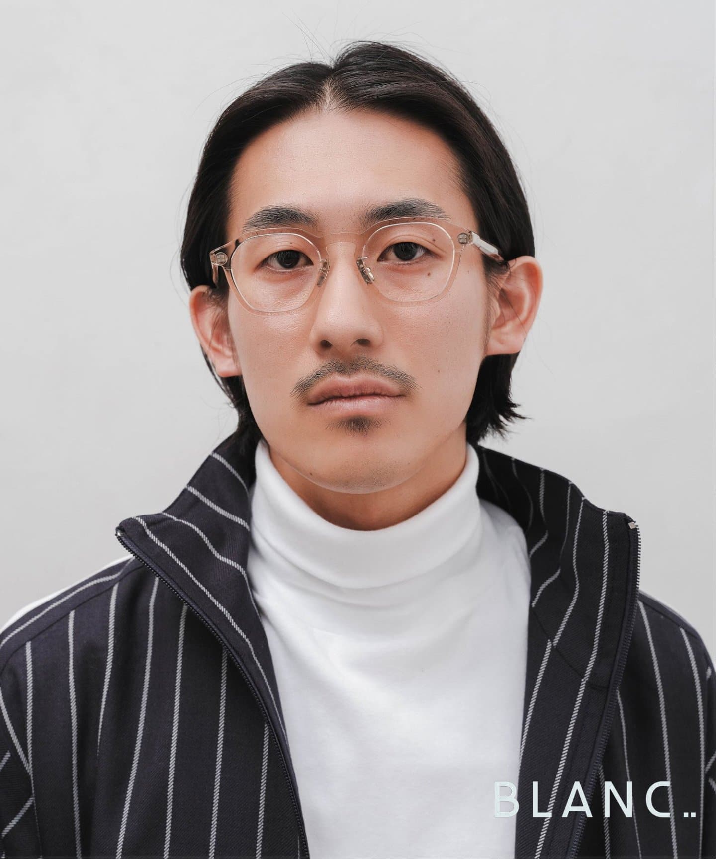 BLANC../ブラン】別注BM010 CLR BROWN ex Optical（メガネ）｜EYETHINK