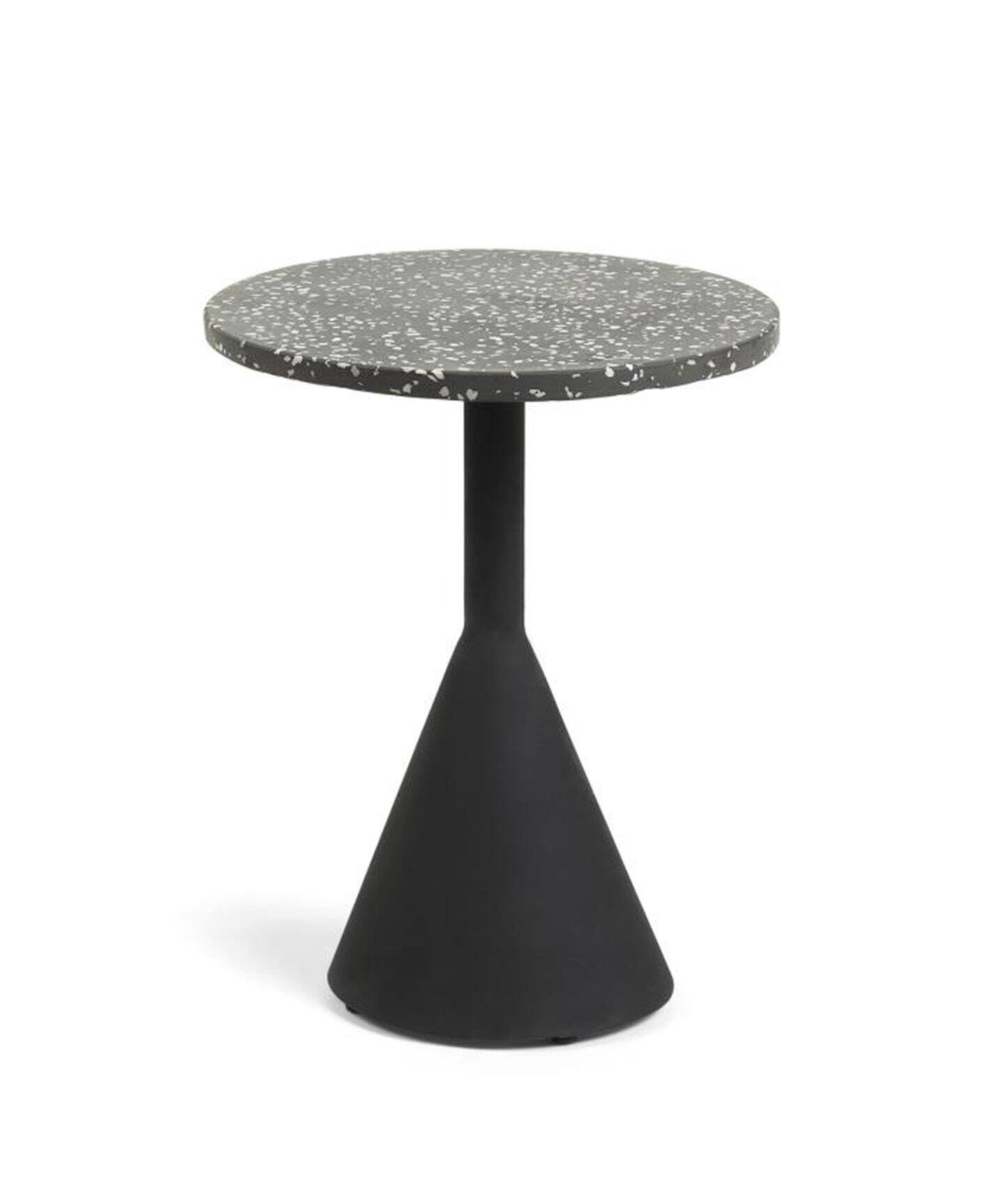 中型商品》【LaForma/ラフォーマ】MELANO terrazzo black W40 サイド
