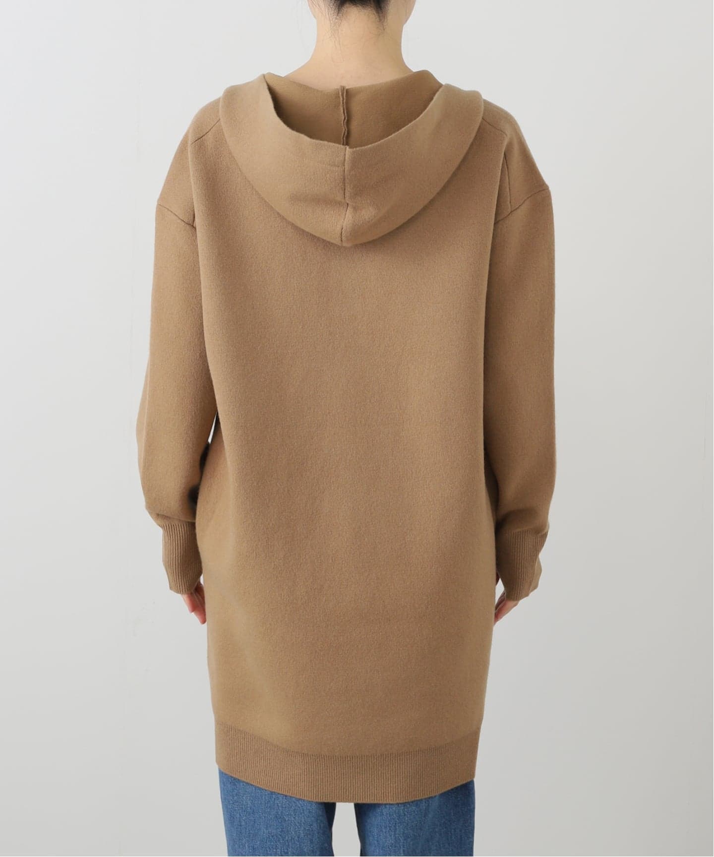 フーディー ミニワンピース（ニットワンピース）｜Plage（プラージュ