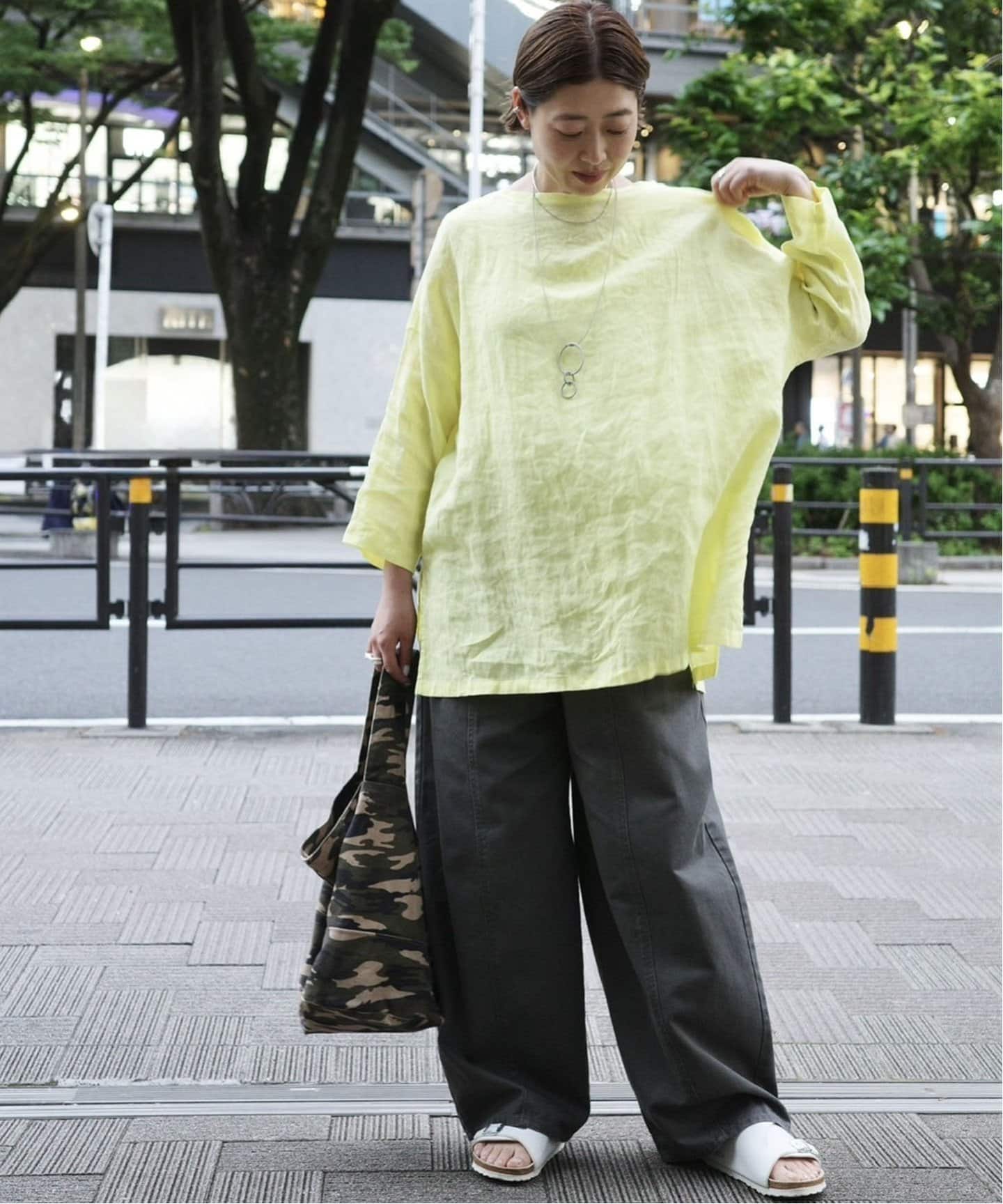 追加》エアリネン Plain-ブラウス（シャツ／ブラウス）｜journal