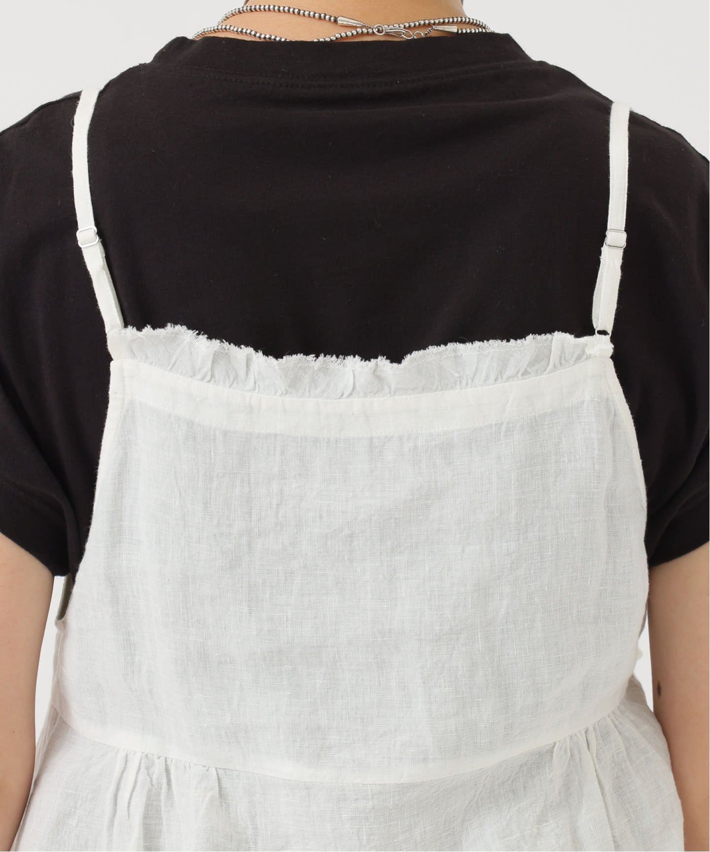 追加》60リネン キャミブラウス（シャツ／ブラウス）｜journal