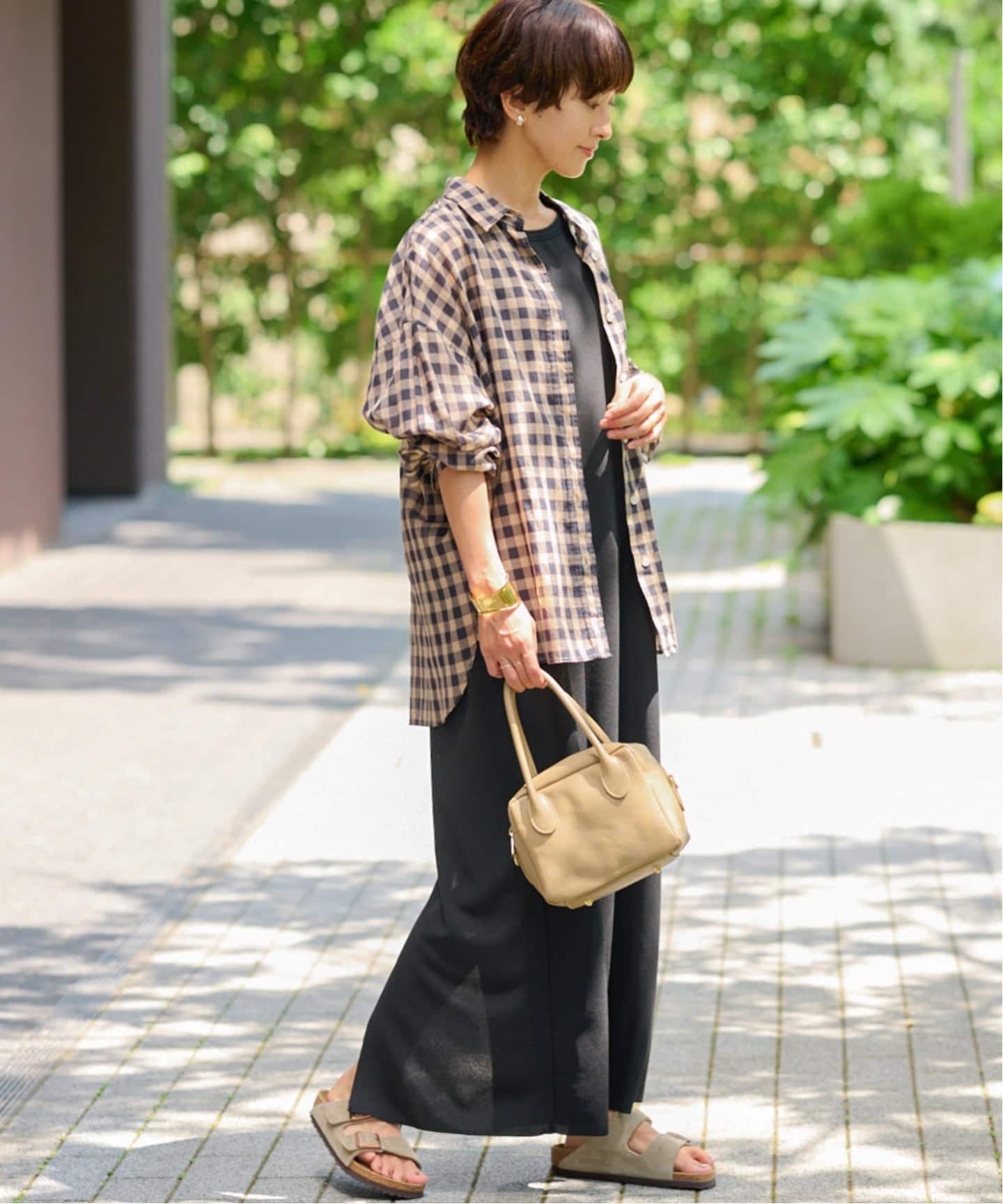 追加2 / 新色》コットンローンチェックオーバーサイズシャツ（シャツ