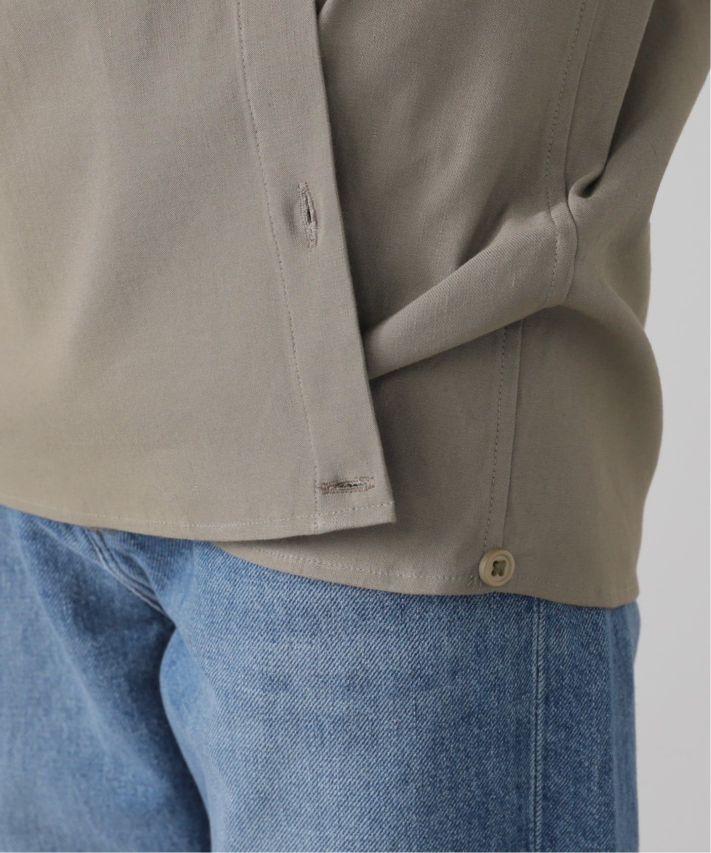 STRETCH TWILL CACHE シャツ（シャツ／ブラウス）｜Deuxieme Classe