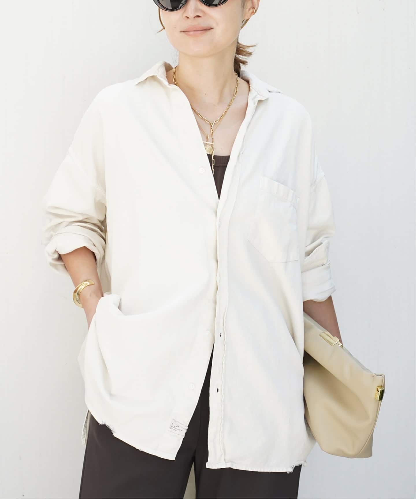 FRANK&EILEEN/フランクアンドアイリーン】SHIRLEY ITALIAN COTTON