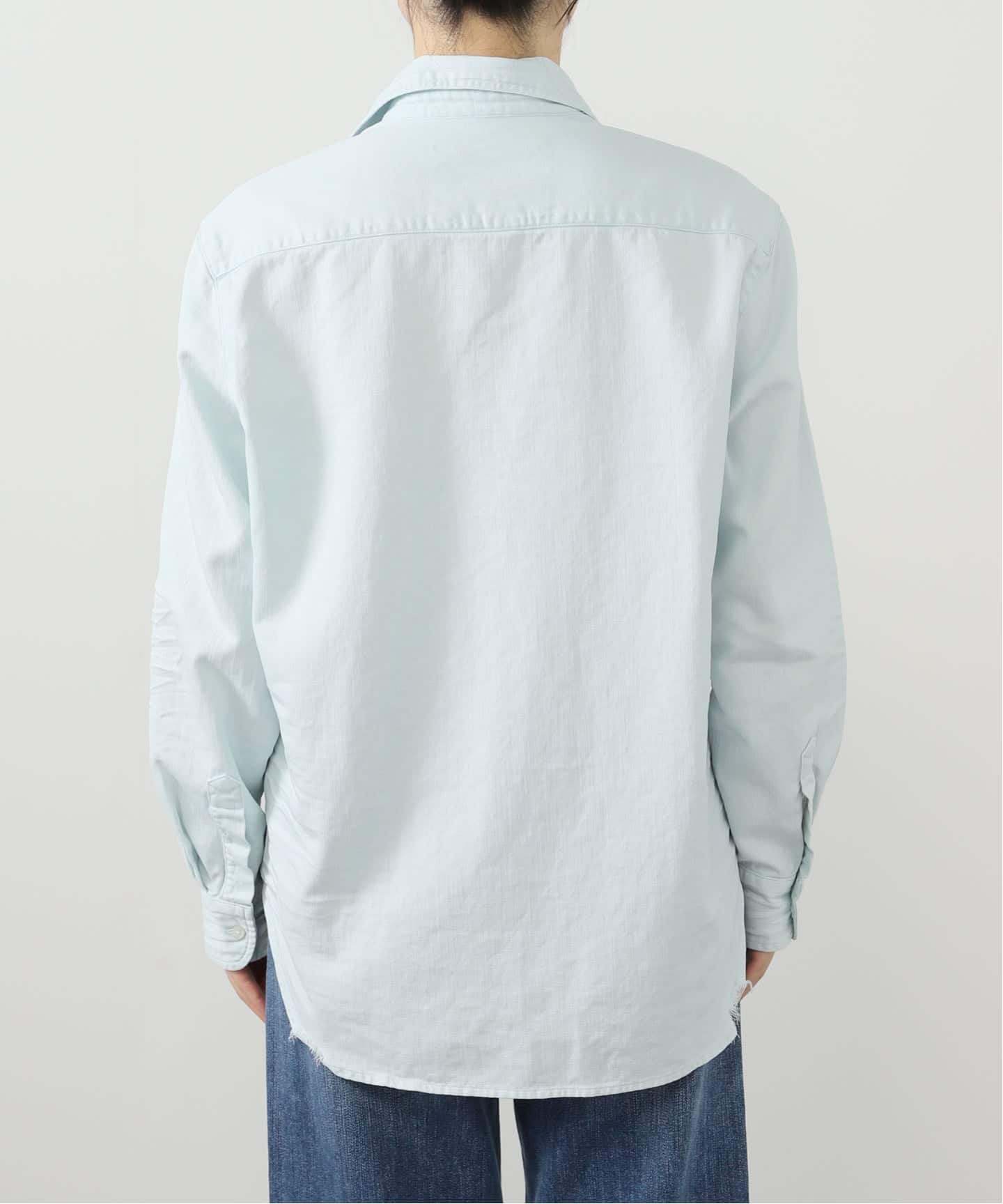 FRANK&EILEEN/フランクアンドアイリーン】STONEWASHED SHIRT（シャツ