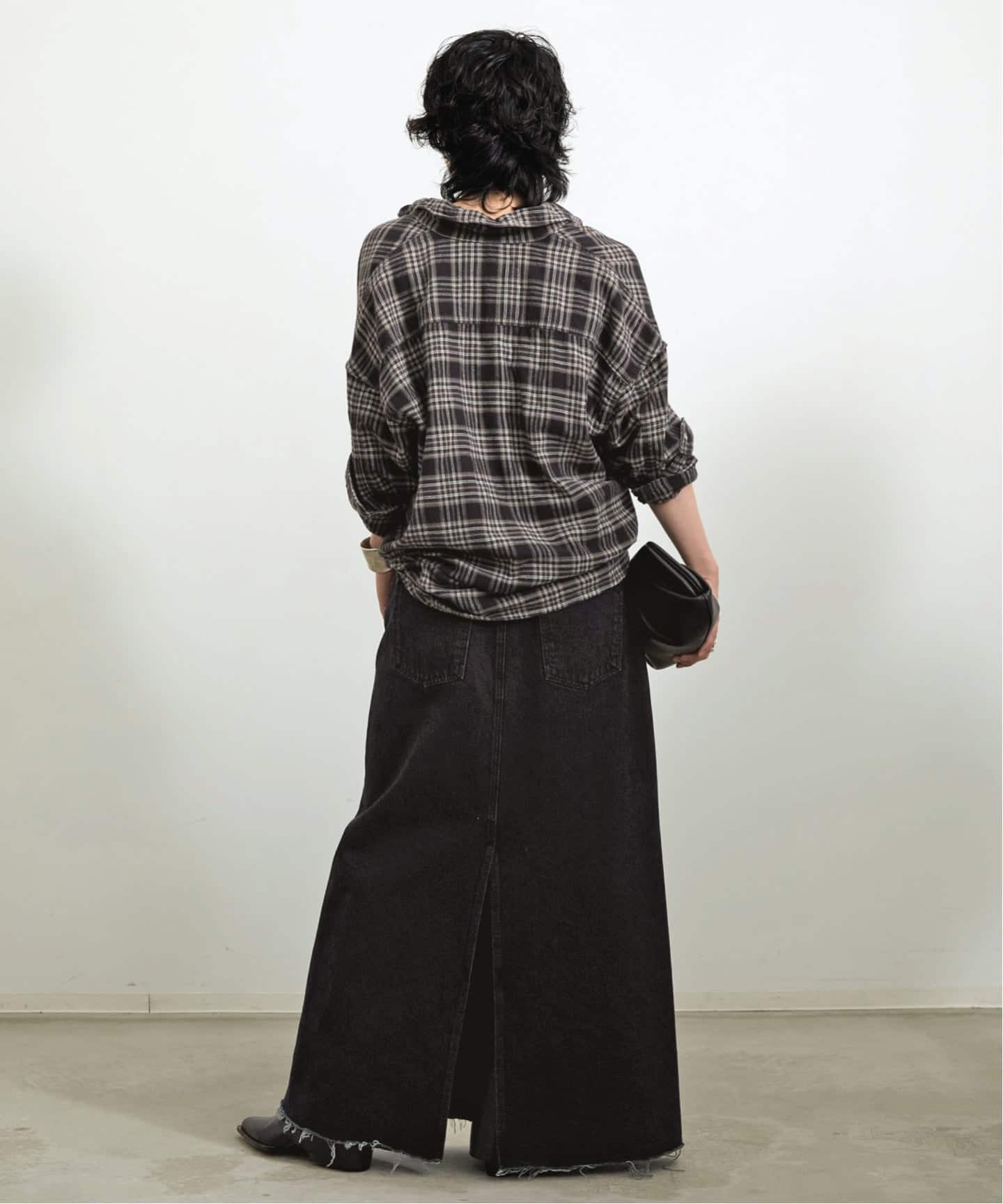 REMI RELIEF/レミ レリーフ】 CHECK SHIRT（シャツ／ブラウス）｜L