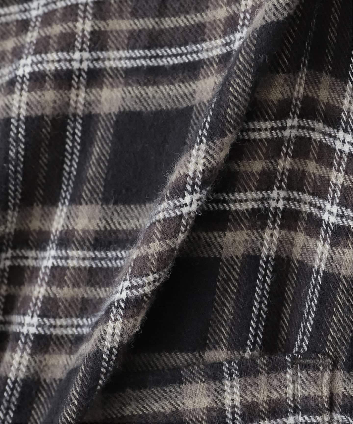 REMI RELIEF/レミ レリーフ】 CHECK SHIRT（シャツ／ブラウス）｜L