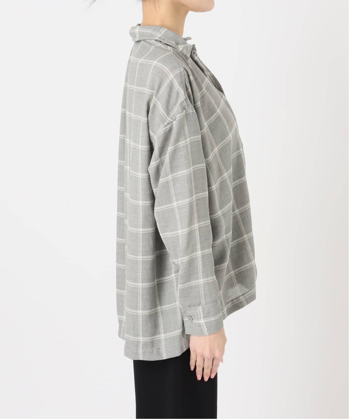 REMI RELIEF/レミ レリーフ】 VIYELLA CHECK 2WAY SHIRT（シャツ