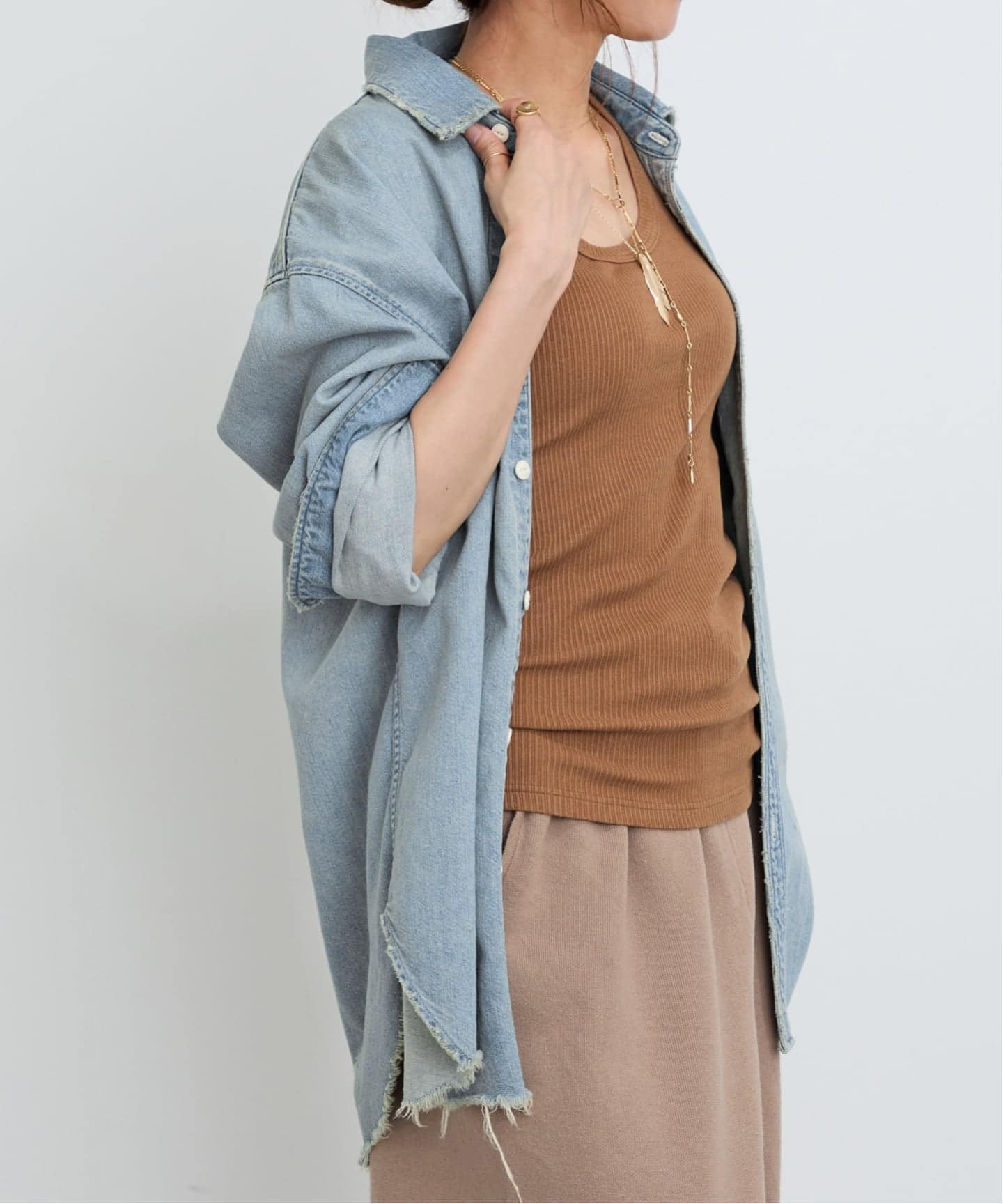 ATTICK BY JOHNBULL/アティック バイ ジョンブル】 USED DENIM SHIRTS