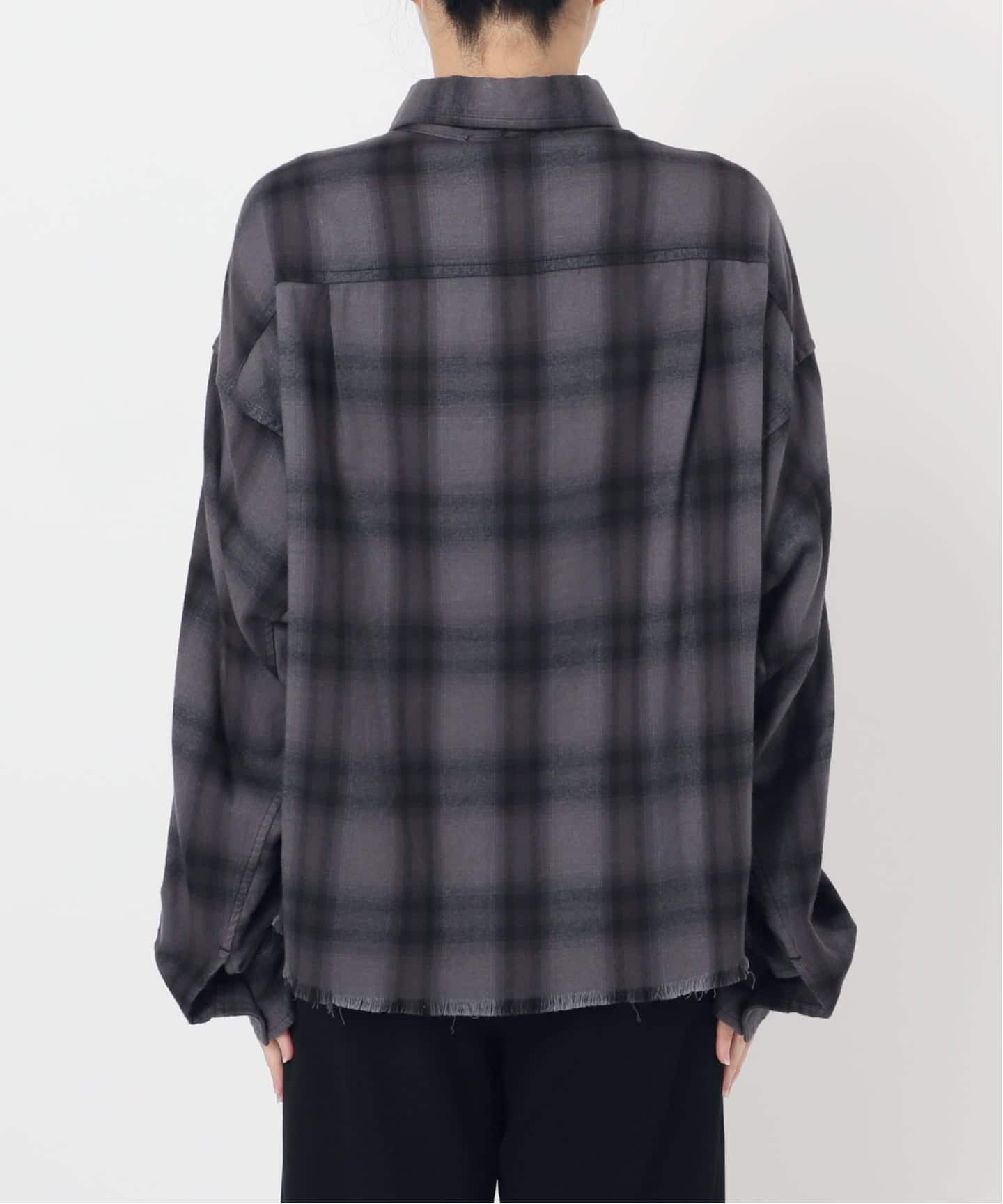 クロップドチェックシャツ（シャツ／ブラウス）｜AP STUDIO（エーピー