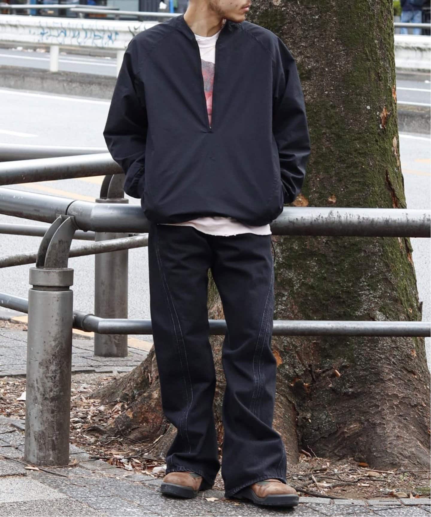 CHASSE / チェイス】Nylon Rip Shirt（シャツ／ブラウス）｜WISM