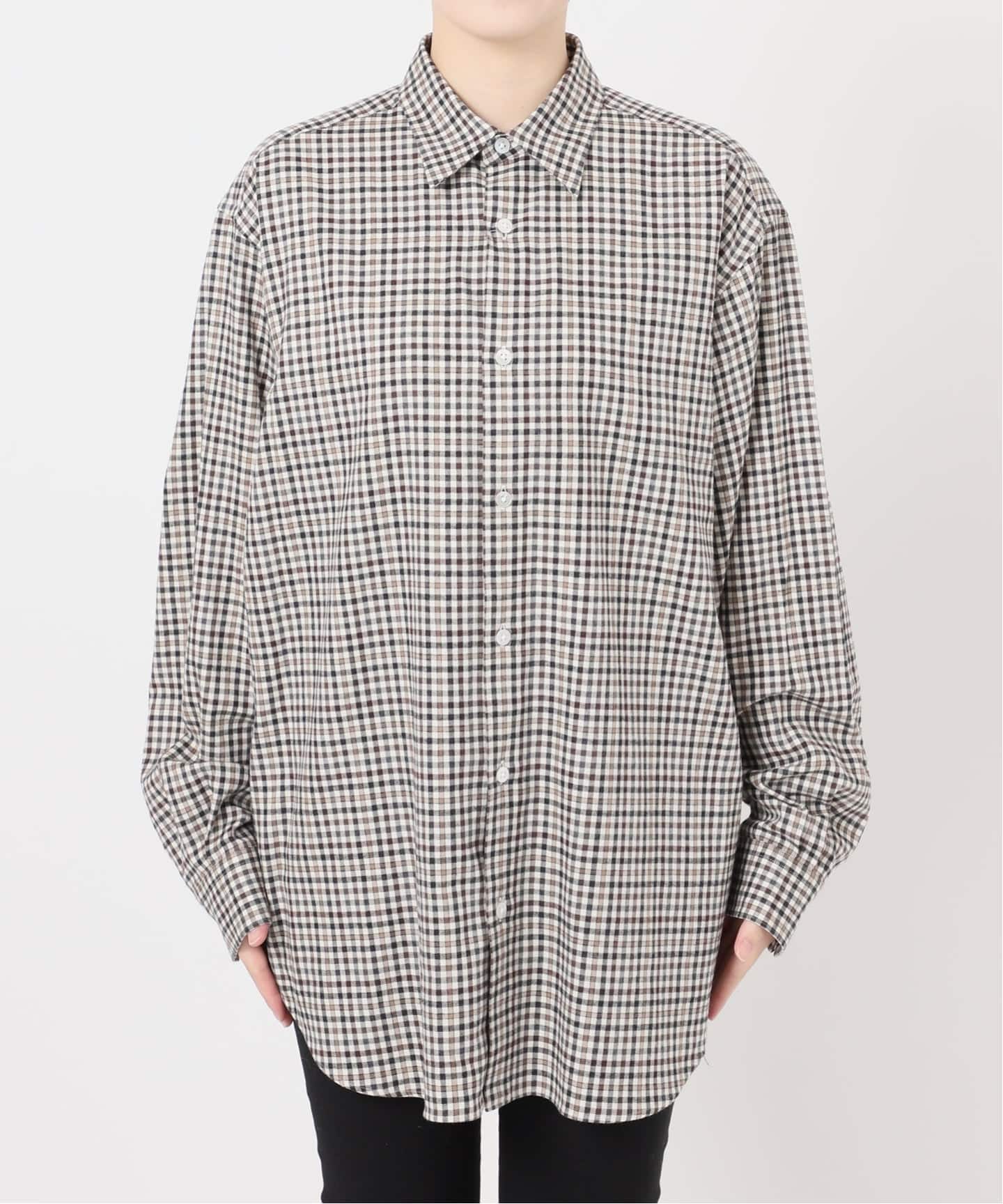 ネルチェックシャツ（シャツ／ブラウス）｜EDIT.FOR LULU（エディット