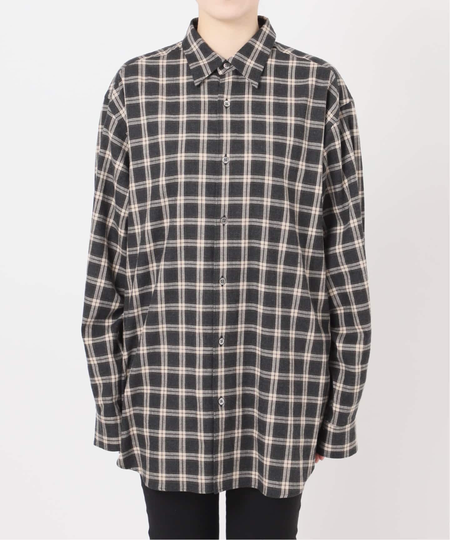 ネルチェックシャツ（シャツ／ブラウス）｜EDIT.FOR LULU（エディット