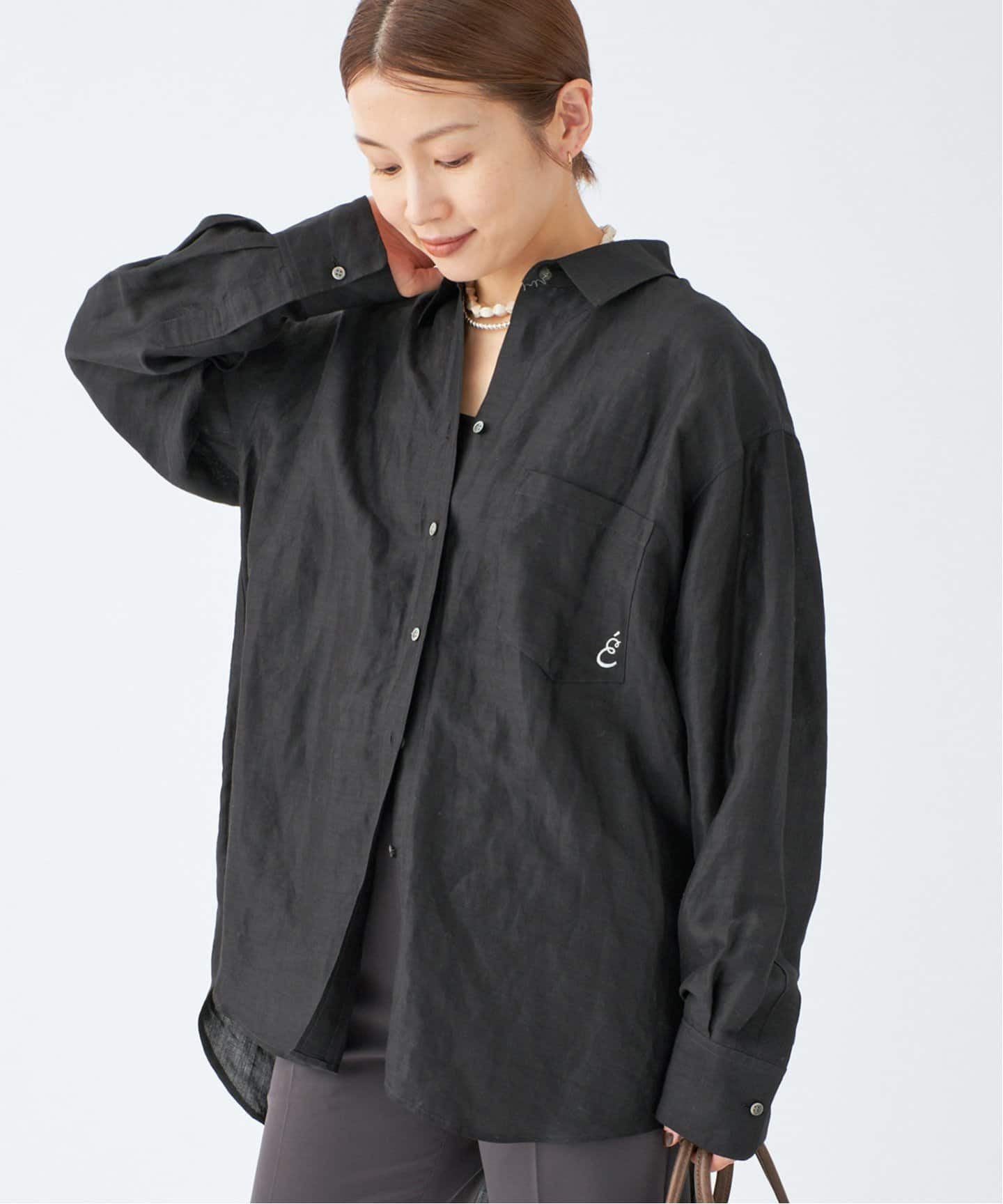 ラミーリヨセルロングシャツ（シャツ／ブラウス）｜IENA（イエナ）の