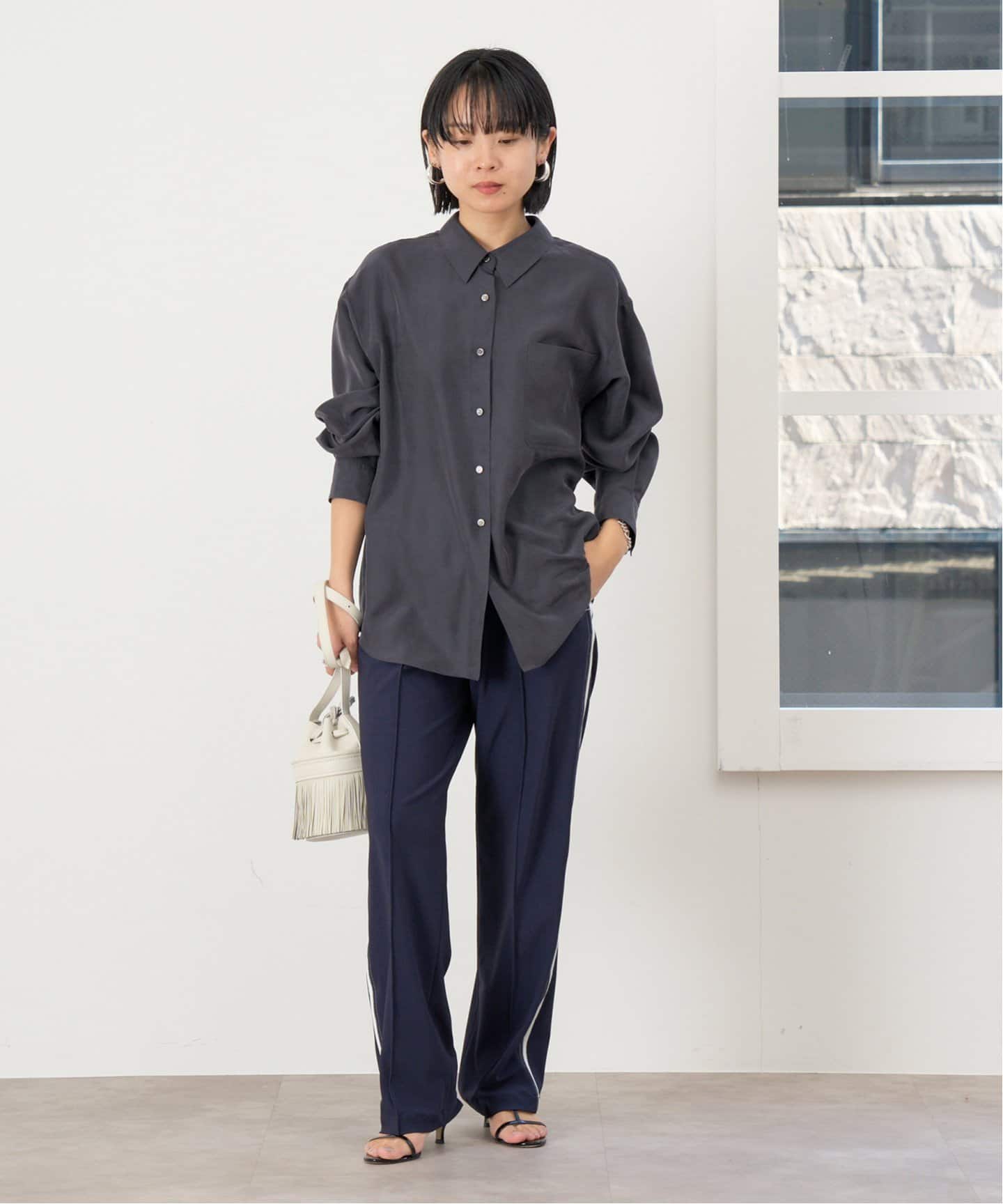 ウォッシャブル シルクシャツ（シャツ／ブラウス）｜IENA（イエナ）の