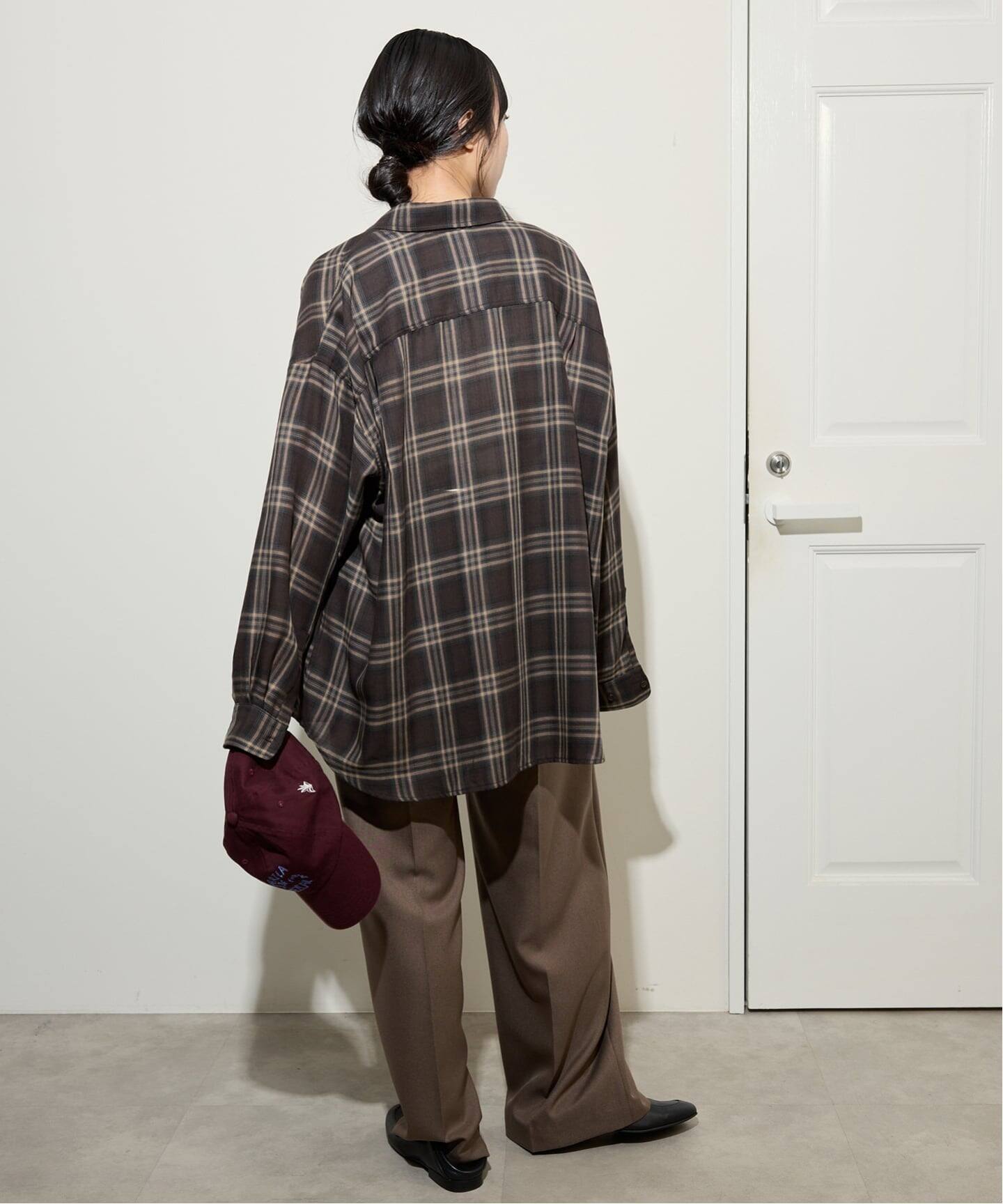 ビエラチェックルーズシャツ（シャツ／ブラウス）｜SLOBE IENA