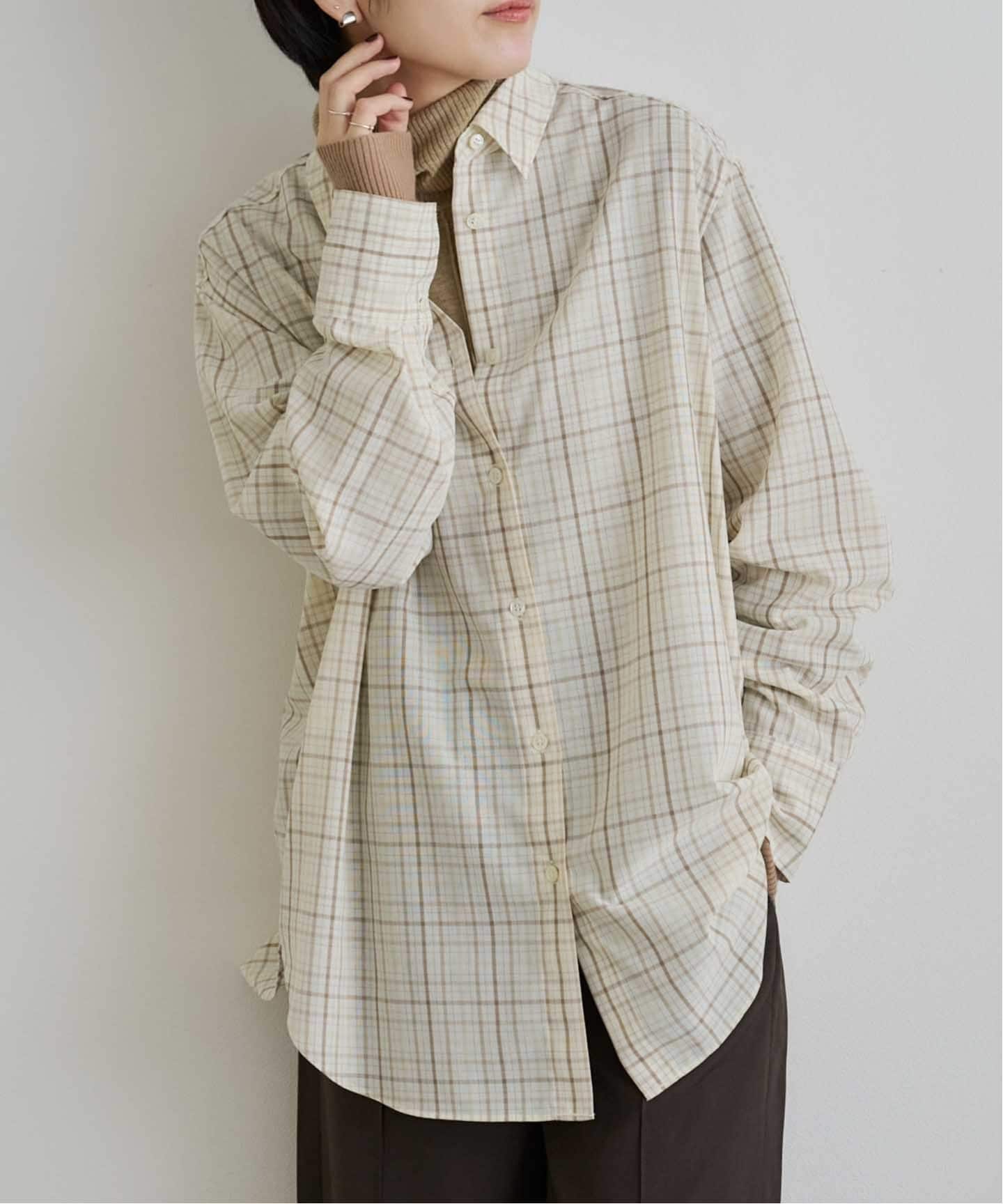 ETRE TOKYO オリジナルマルチチェックシャツ（シャツ／ブラウス