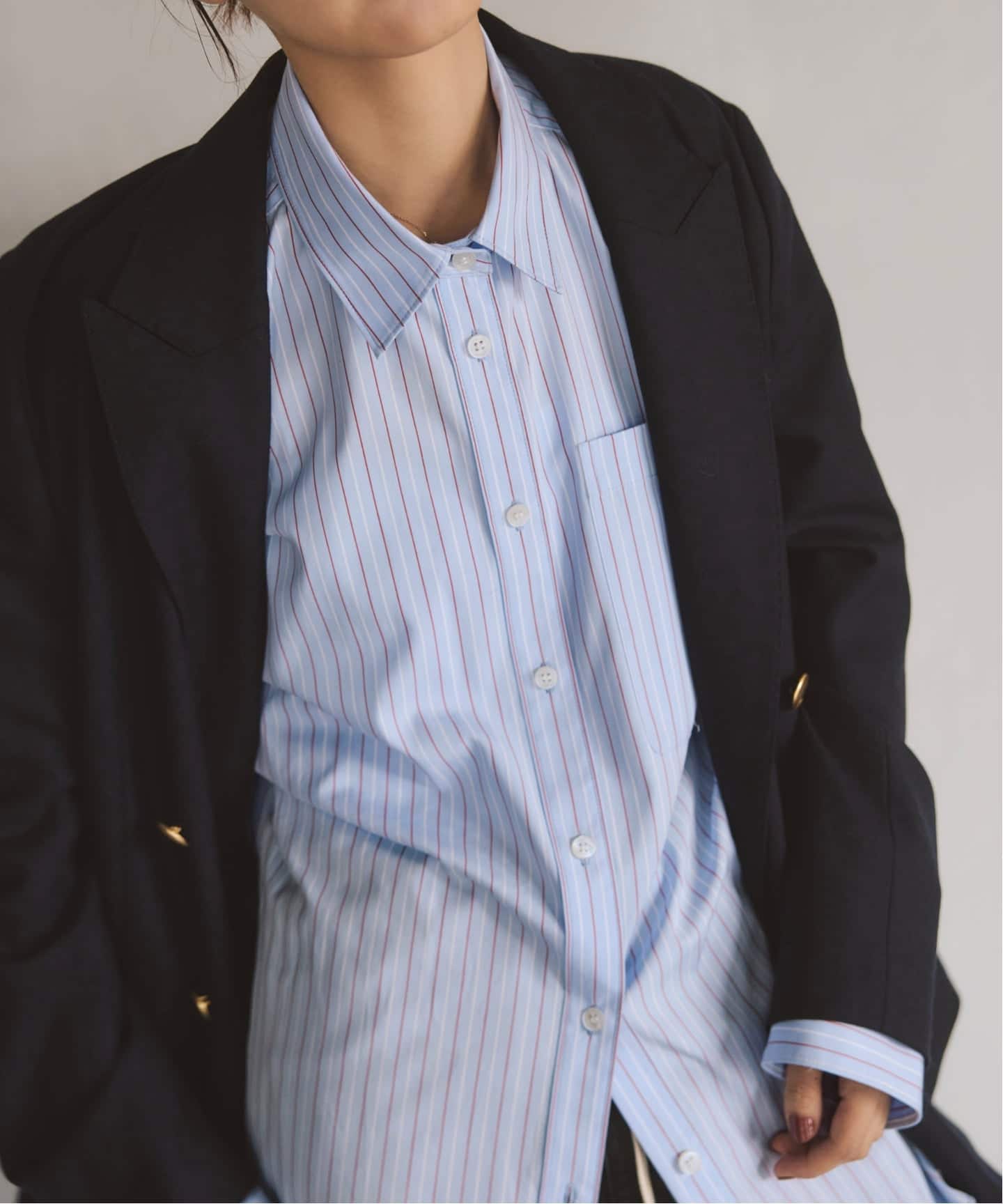 a&m マルチストライプシャツ（シャツ／ブラウス）｜Spick and Span