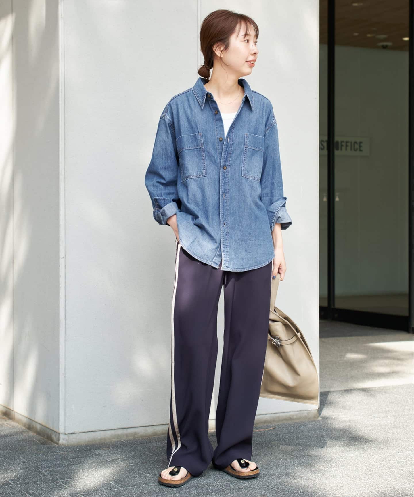 追加2》ライトオンスデニムシャツ（シャツ／ブラウス）｜Spick and