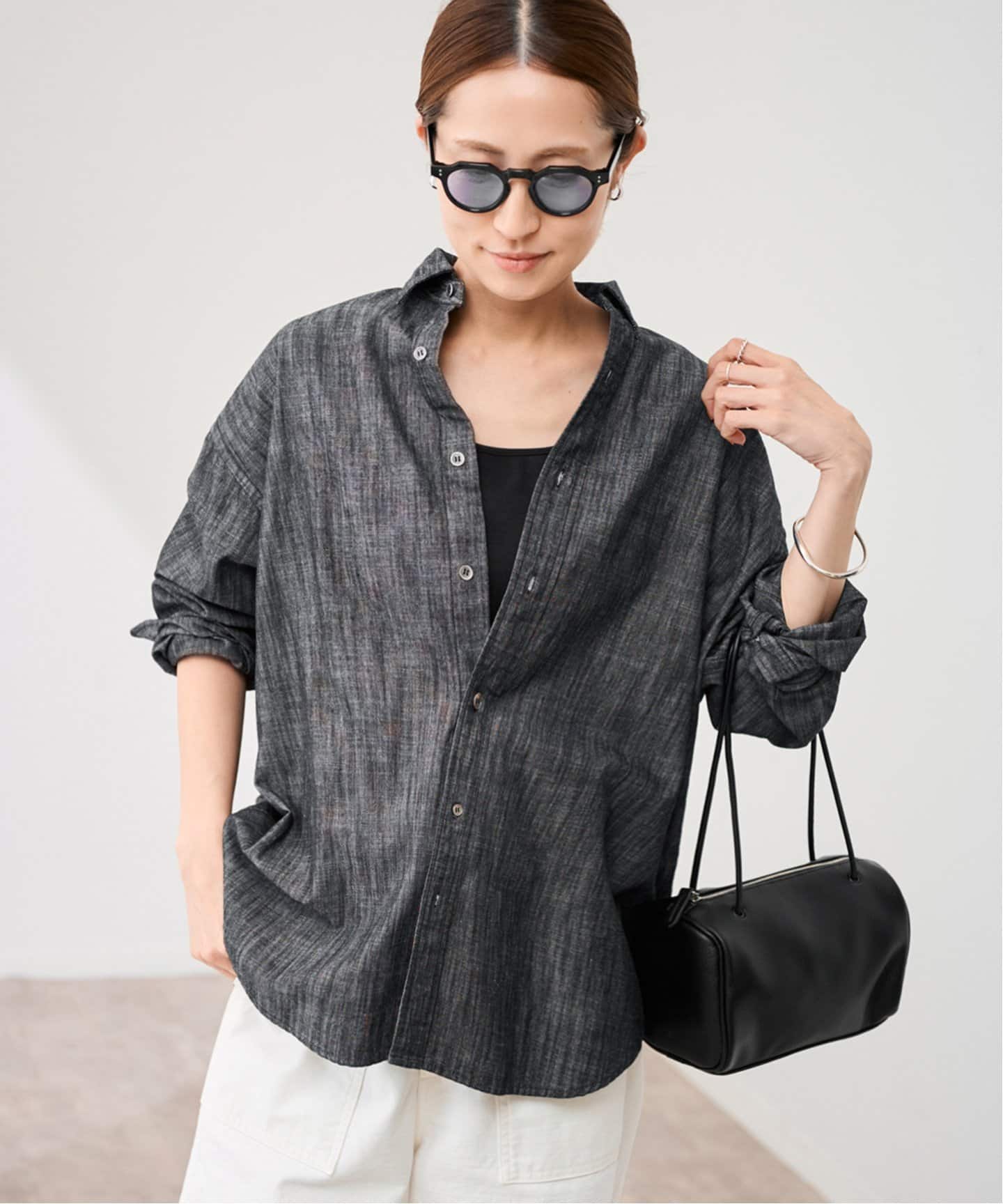 スラブダンガリーシャツ（シャツ／ブラウス）｜FRAMeWORK（フレーム