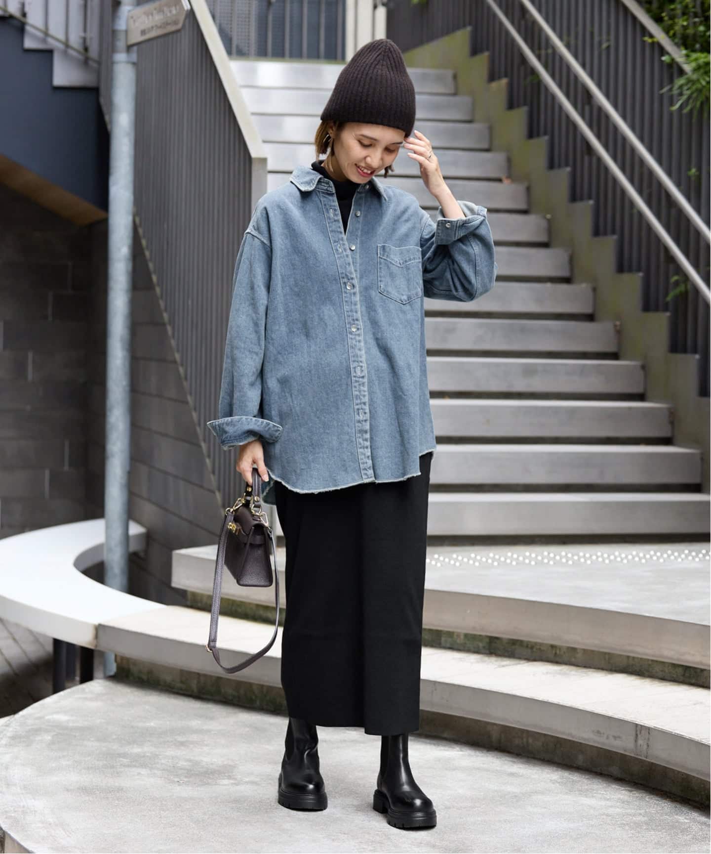 ≪追加≫denimシャツ（シャツ／ブラウス）｜FRAMeWORK（フレームワーク