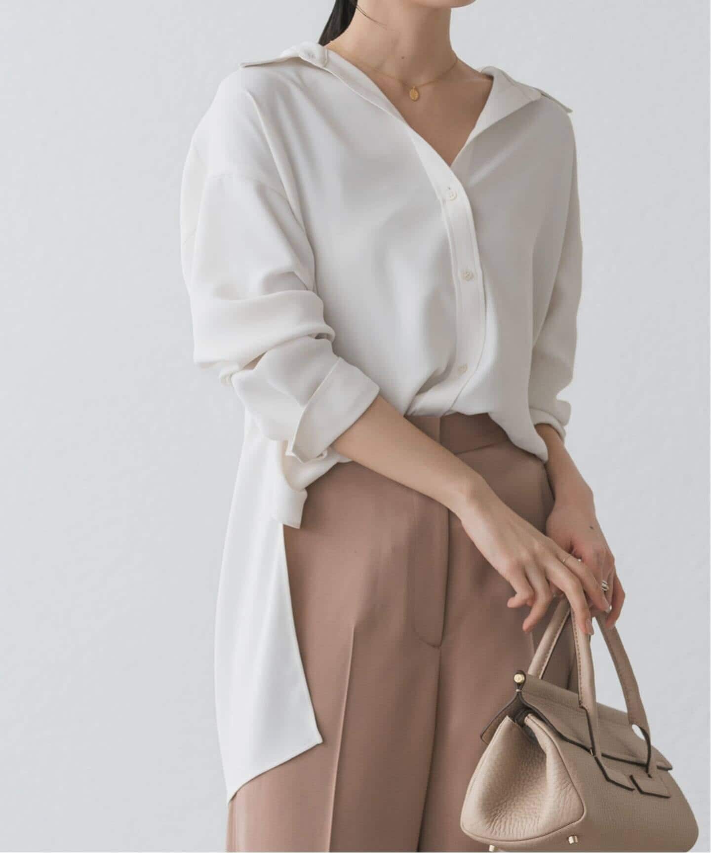 追加》シーズンカラープレーンシャツ14（シャツ／ブラウス）｜NOBLE