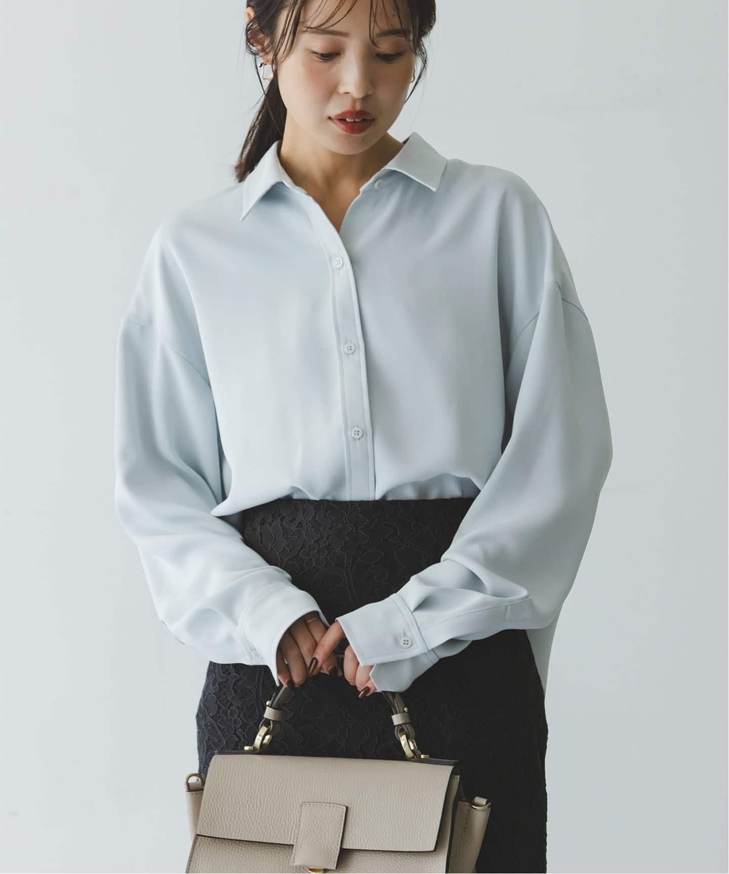 追加》シーズンカラープレーンシャツ14（シャツ／ブラウス）｜NOBLE