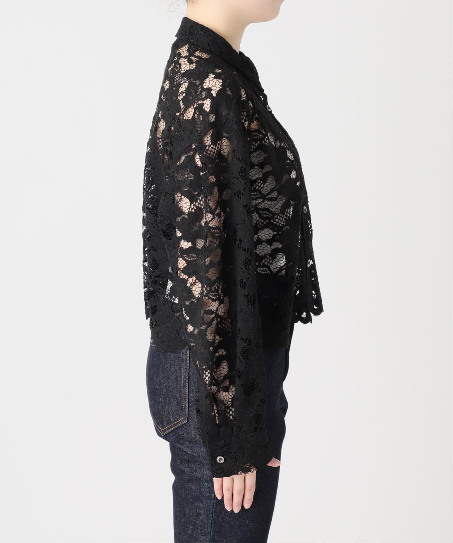 SP》 レースショートシャツ（シャツ／ブラウス）｜JOURNAL STANDARD L