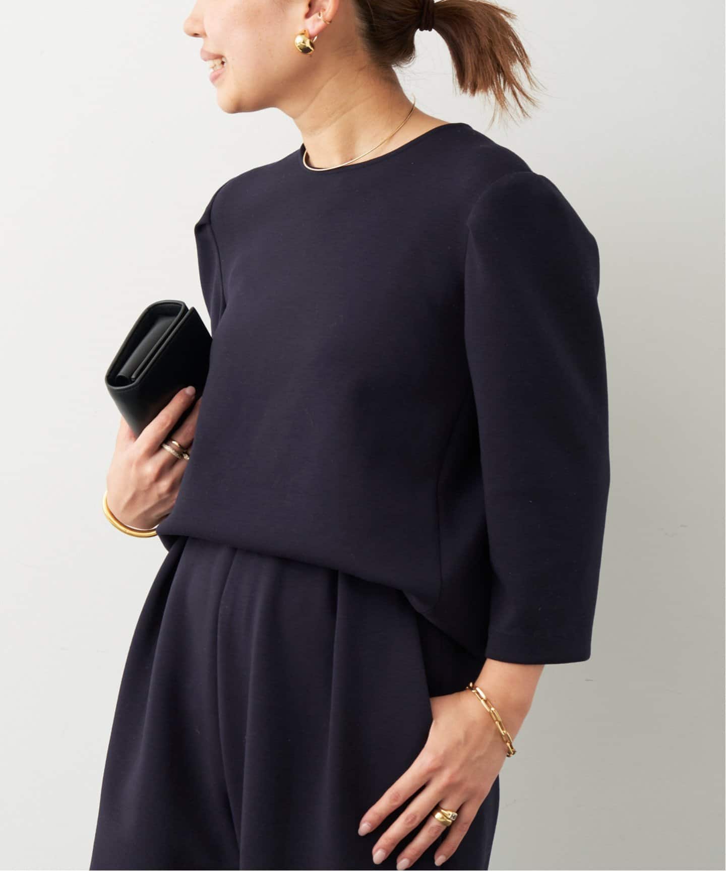 dumblefit クルーネック ブラウス（シャツ／ブラウス）｜Deuxieme