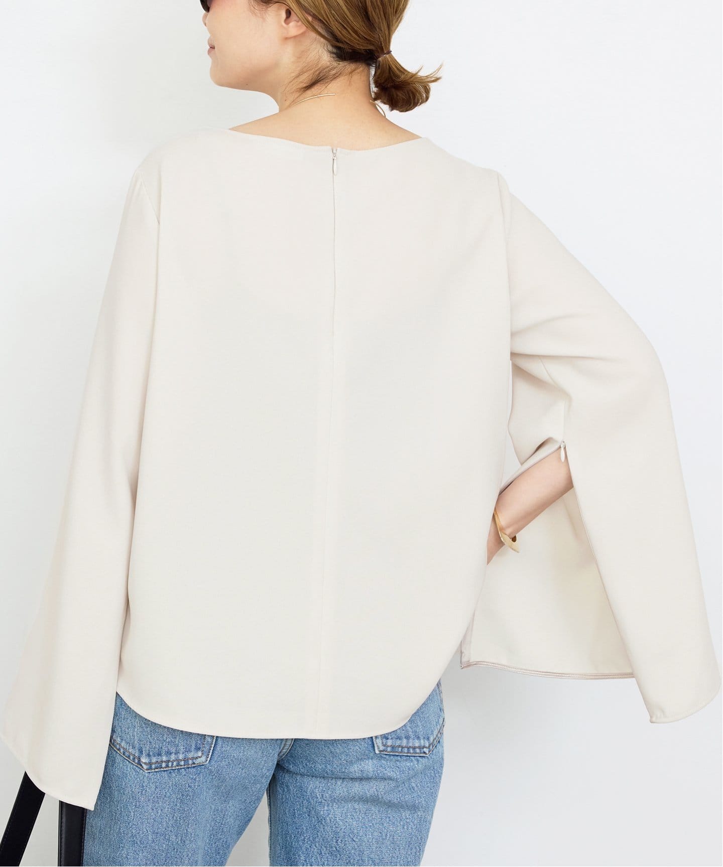 Sofia ジップスリーブ ブラウス（シャツ／ブラウス）｜Deuxieme Classe