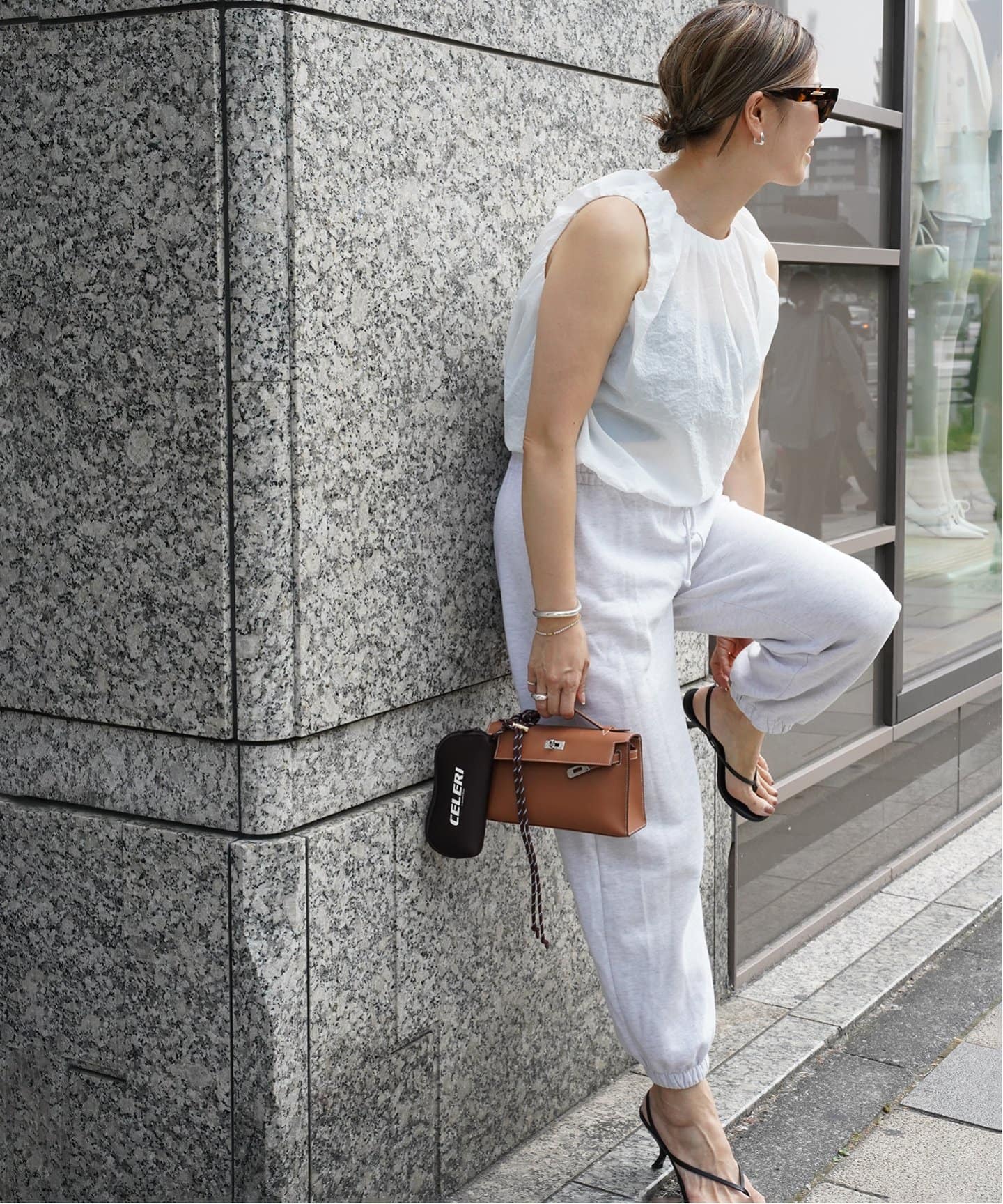 CELERI/セルリ】GATHER ショートトップス（シャツ／ブラウス